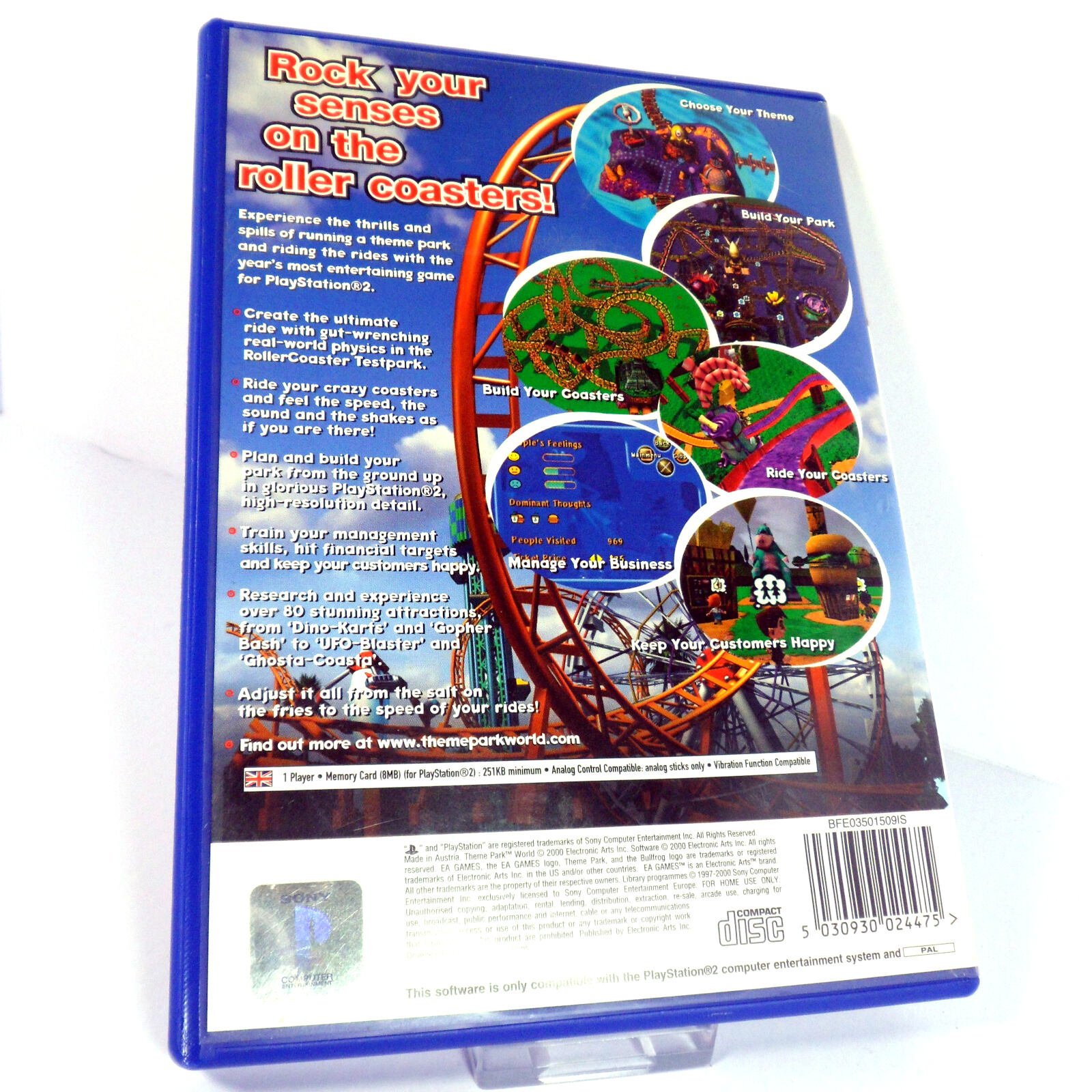 Theme Park World (Sony PlayStation 2) - Image 3