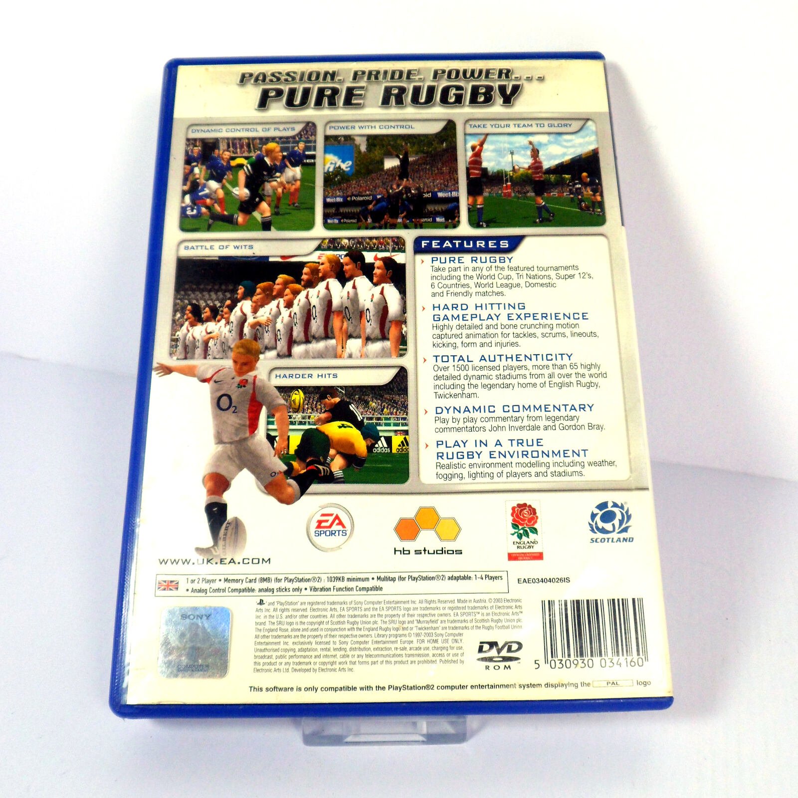 EA Sports Rugby 2004 (Sony PlayStation 2) - Image 3