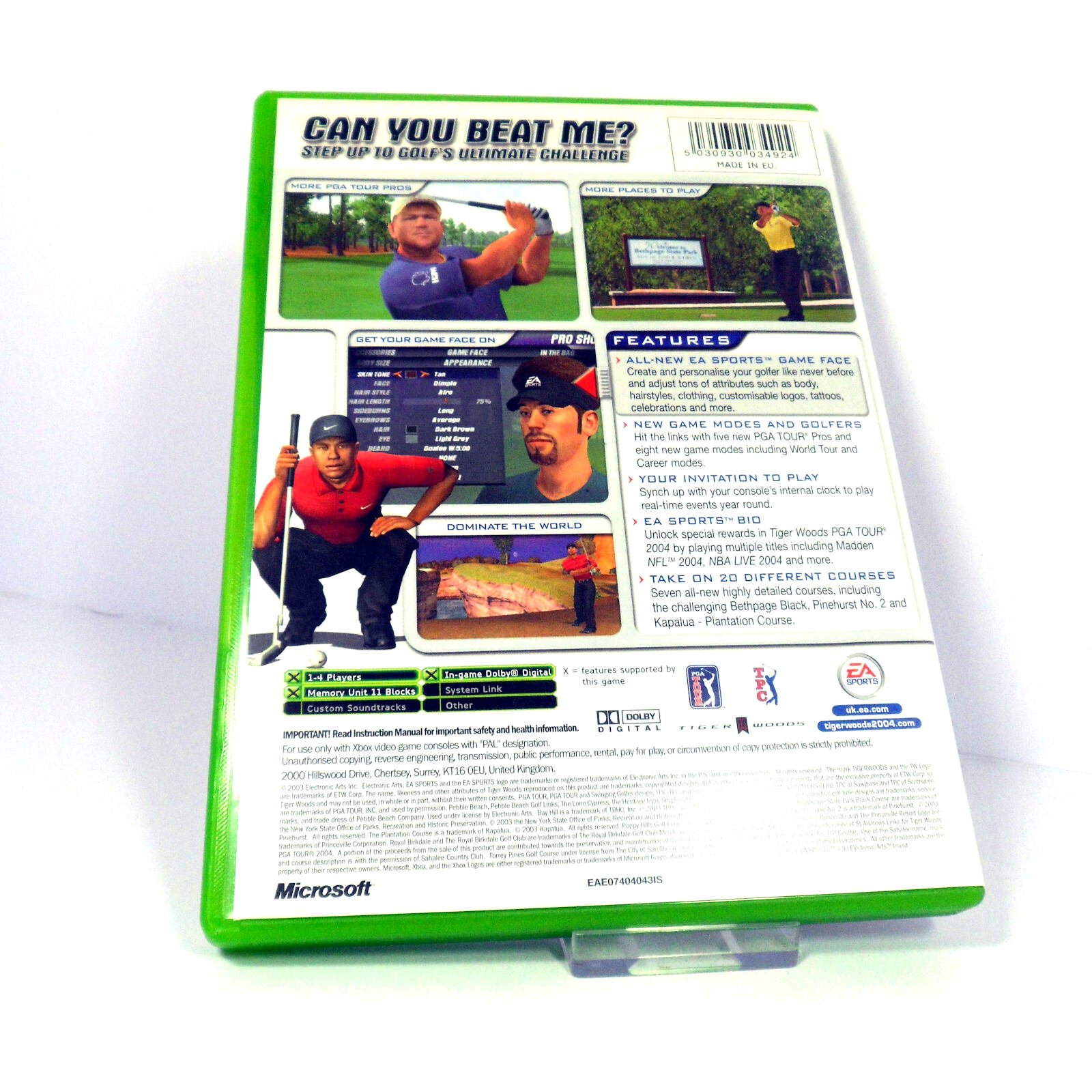 Tiger Woods PGA Tour 2004 (Microsoft Xbox) - Image 3