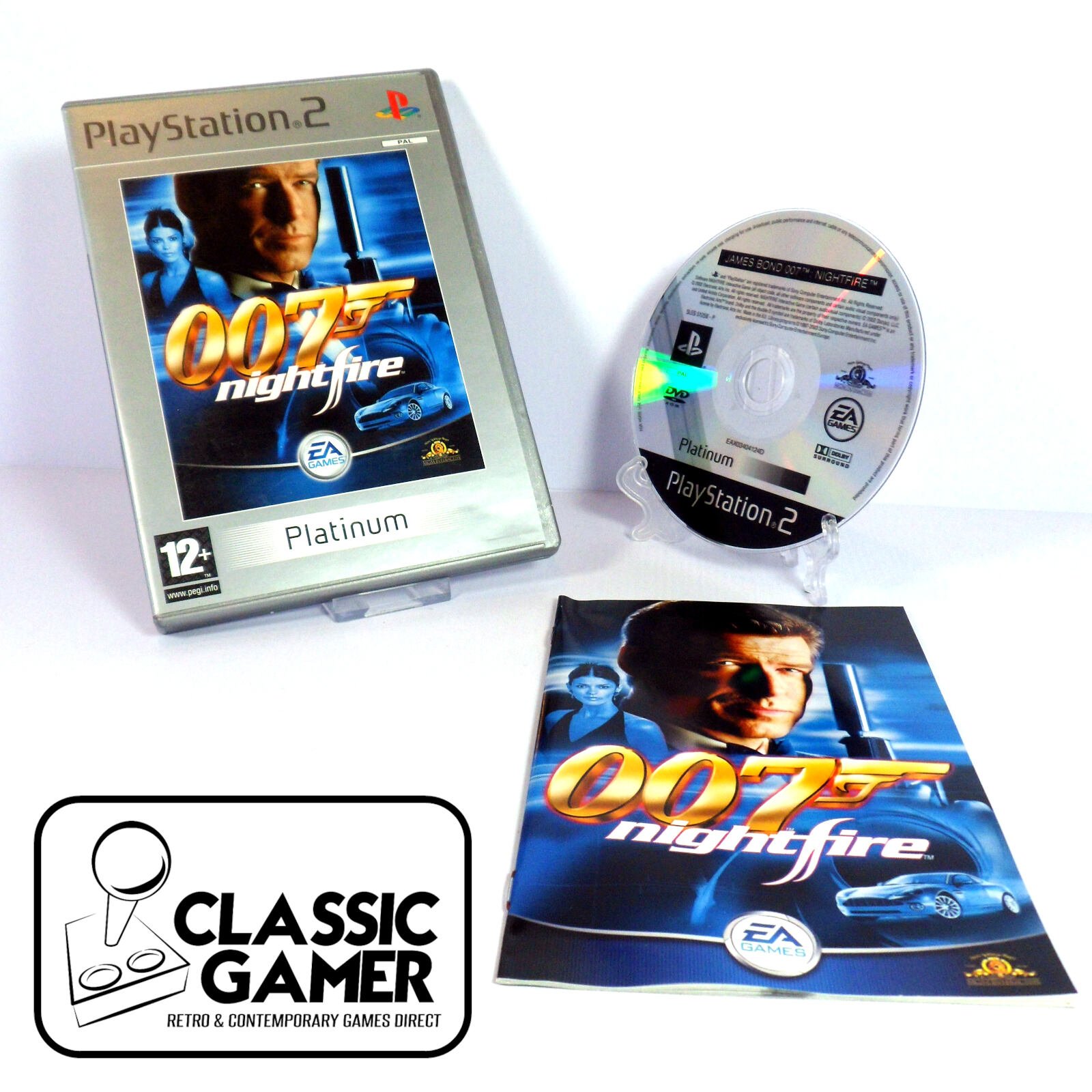 James Bond 007 Nightfire (Platinum) (Sony PlayStation 2)