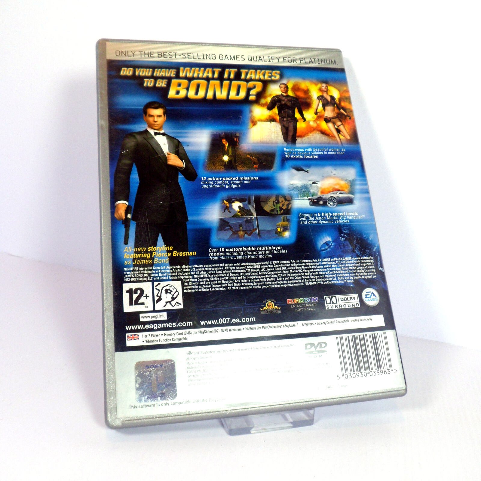 James Bond 007 Nightfire (Platinum) (Sony PlayStation 2) - Image 3
