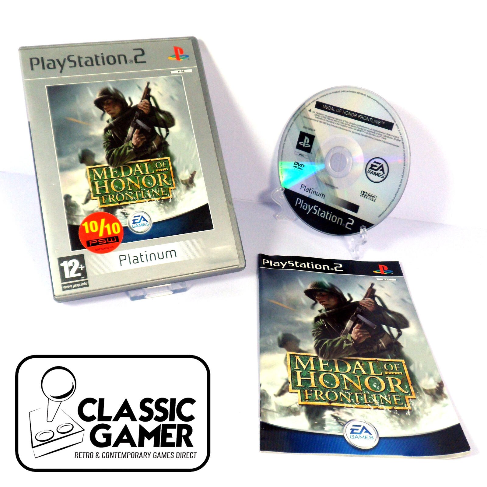 Medal of Honor: Frontline (Platinum) (Sony PlayStation 2)