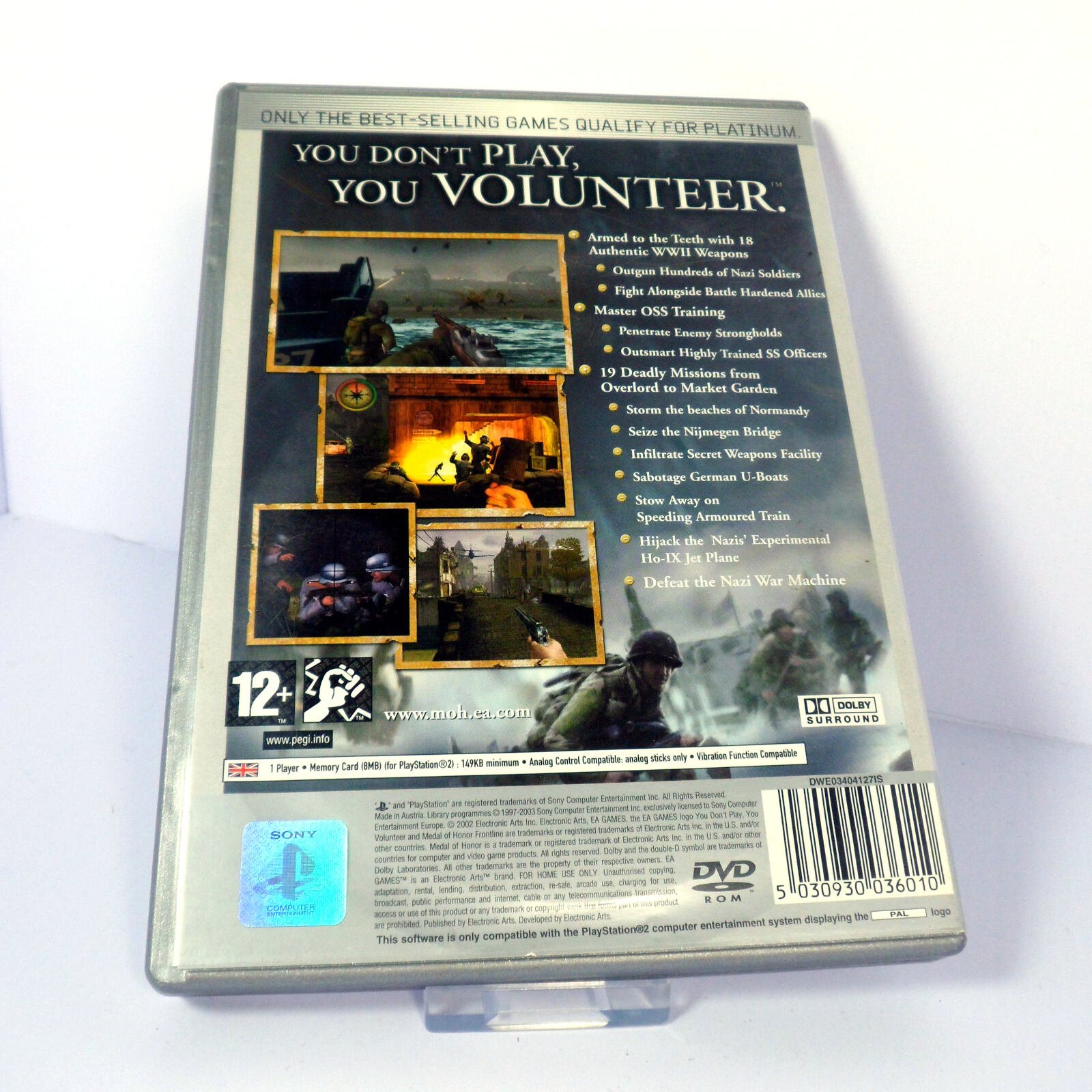 Medal of Honor: Frontline (Platinum) (Sony PlayStation 2) - Image 3
