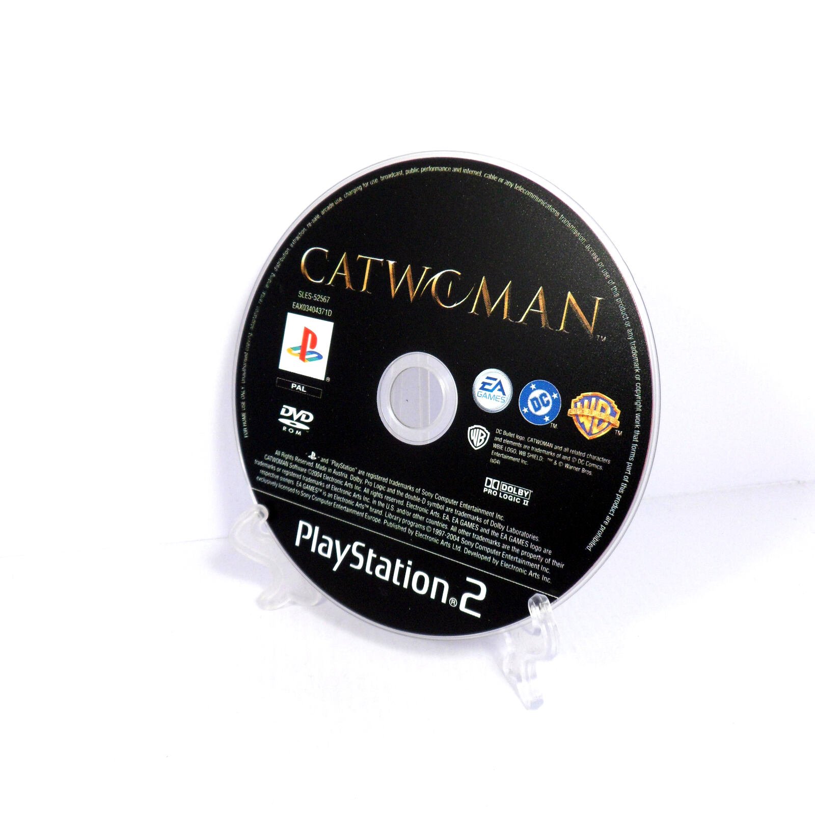 Catwoman Sur PlayStation 2 - PS2 - PAL - Complet Avec Boîte - Bon état