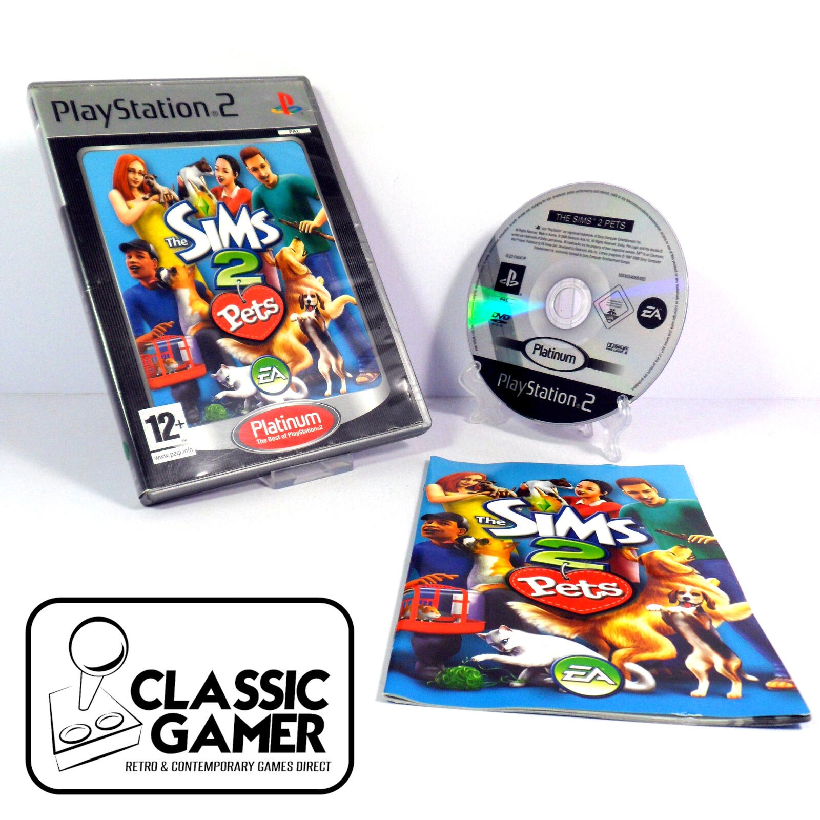 The Sims 2 Pets (Platinum) (Sony PlayStation 2)