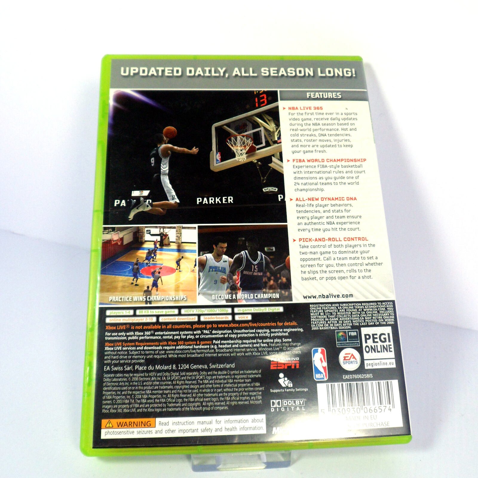 NBA Live 09 (Microsoft Xbox 360) - Image 3