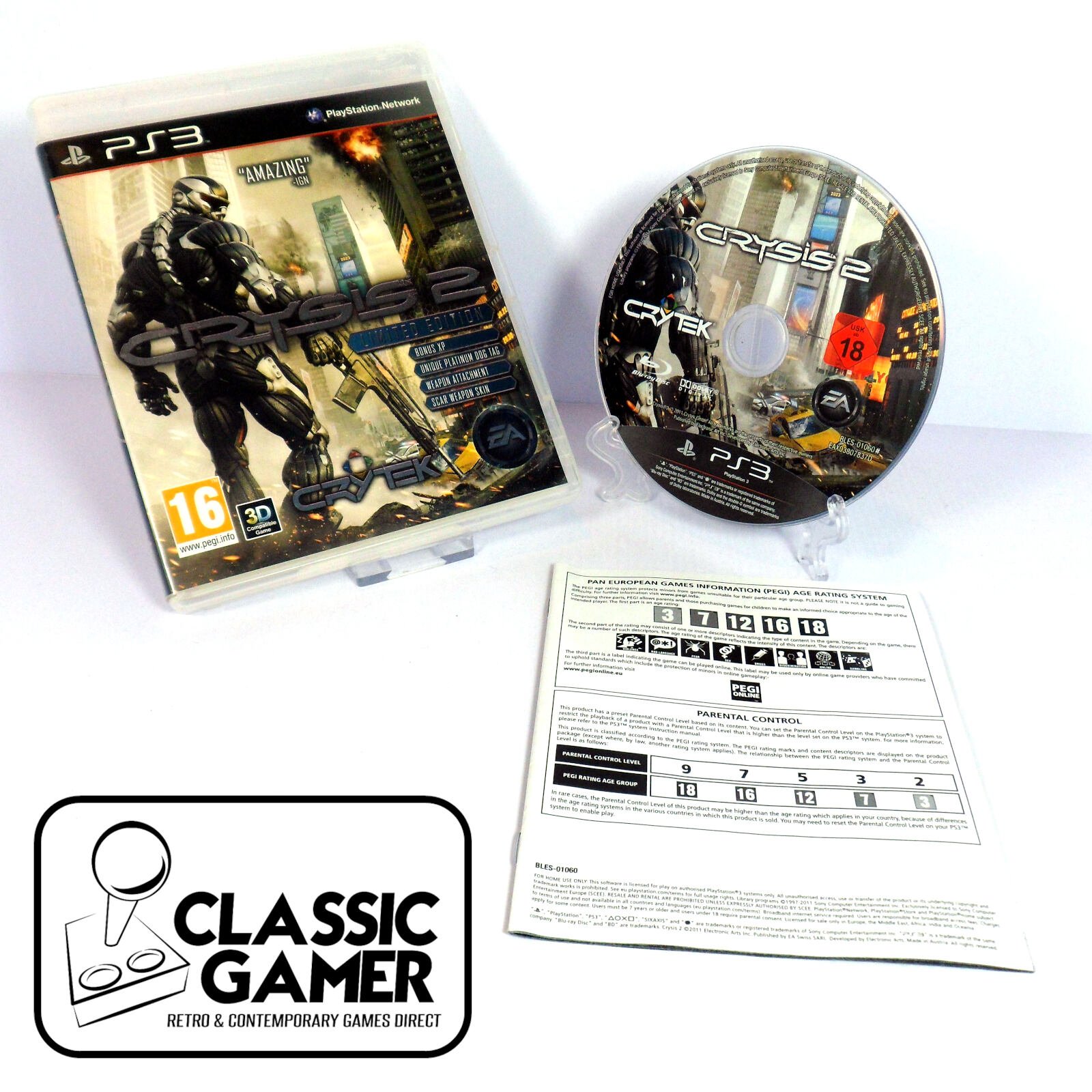 Crysis 2 - Limited Edition (Sony PlayStation 3)