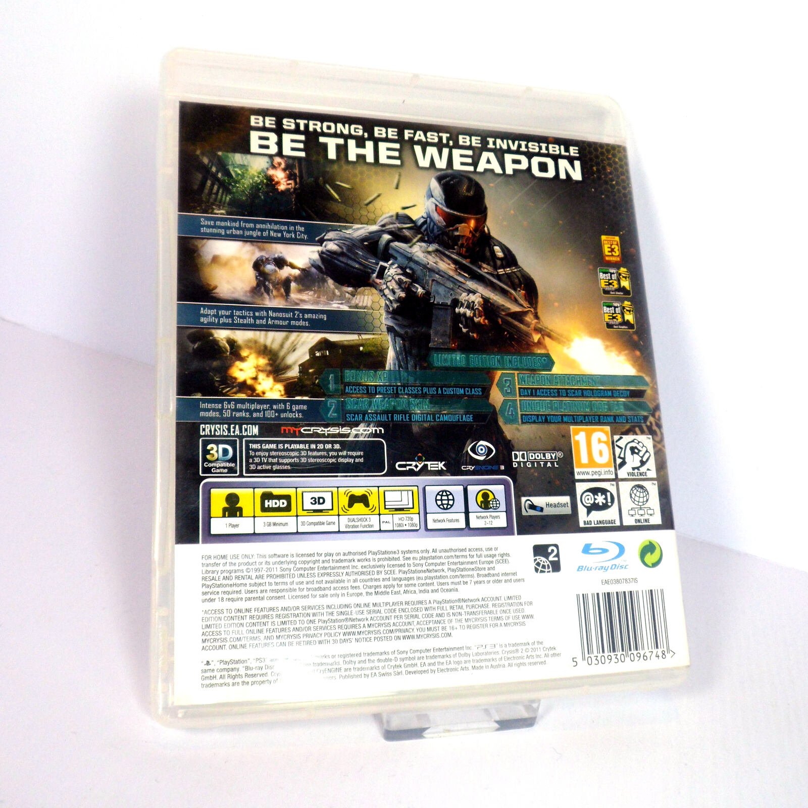 Crysis 2 - Limited Edition (Sony PlayStation 3) - Image 3