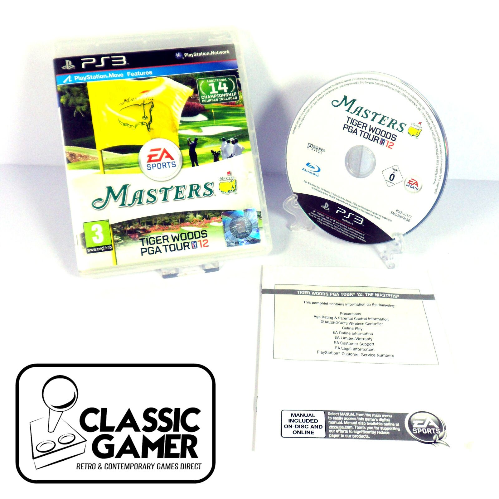 Tiger Woods PGA Tour 12: The Masters (Sony PlayStation 3)