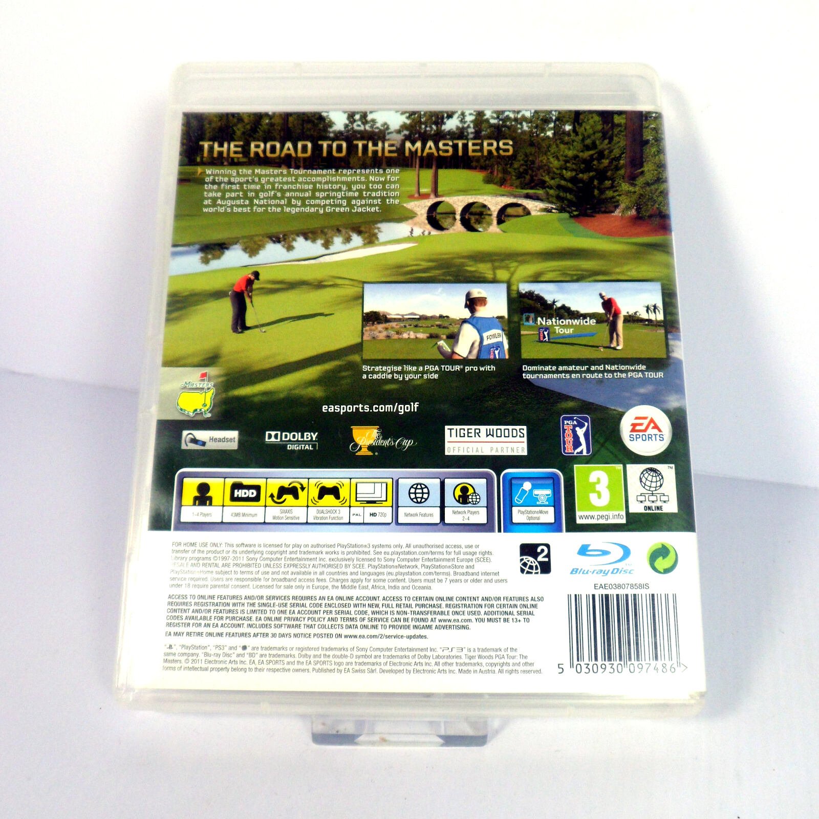 Tiger Woods PGA Tour 12: The Masters (Sony PlayStation 3) - Image 3
