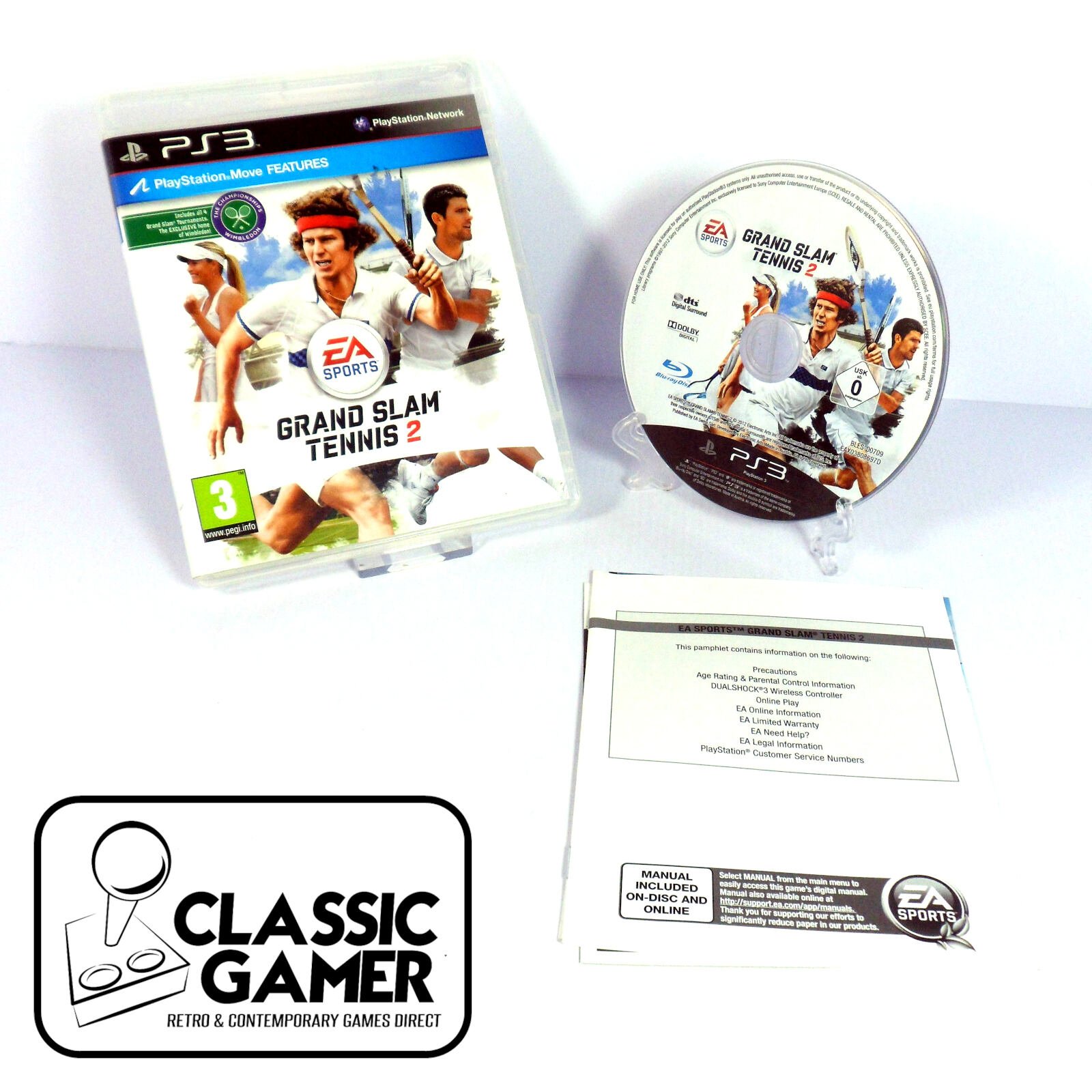 Grand Slam Tennis 2 (Sony PlayStation 3)