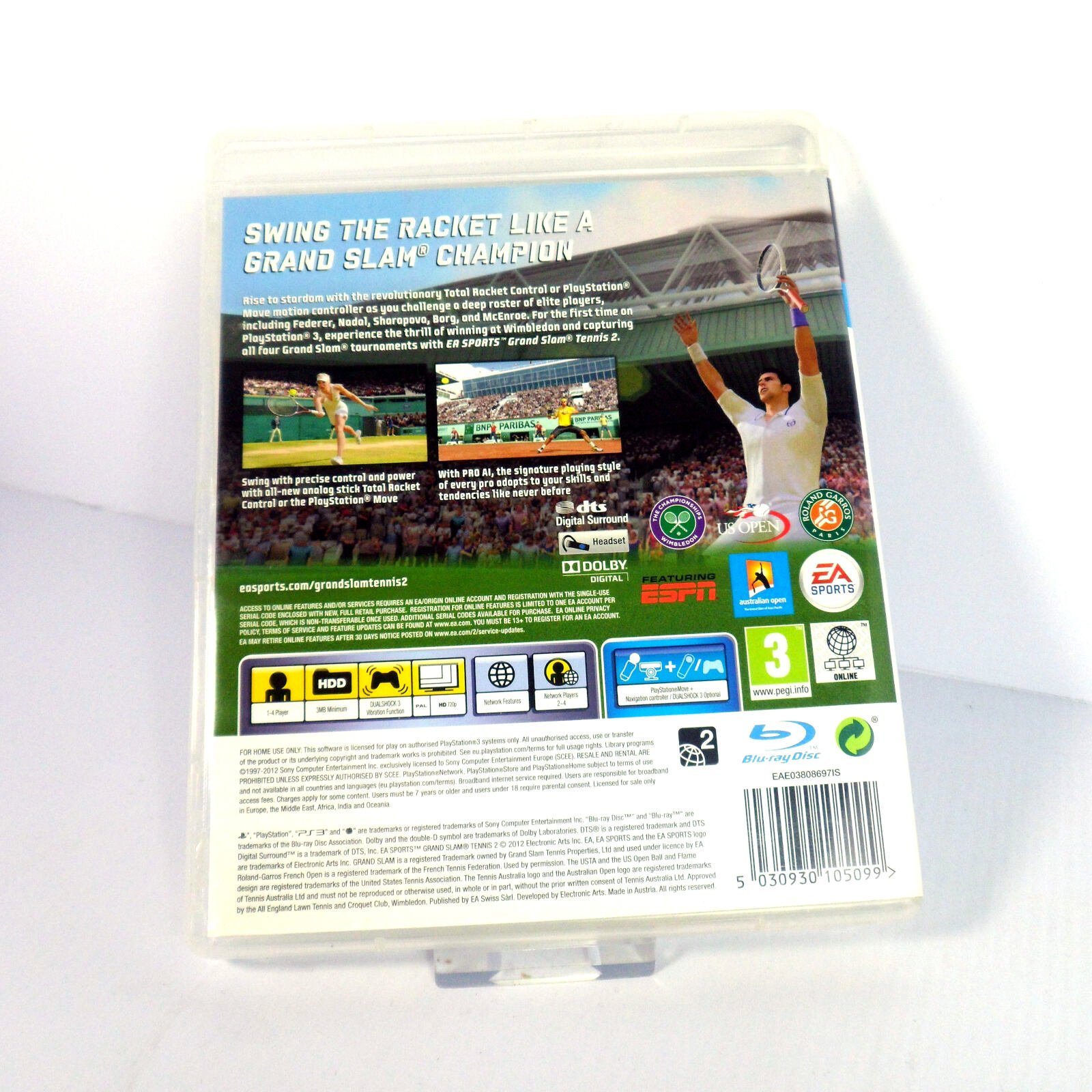 Grand Slam Tennis 2 (Sony PlayStation 3) - Image 3