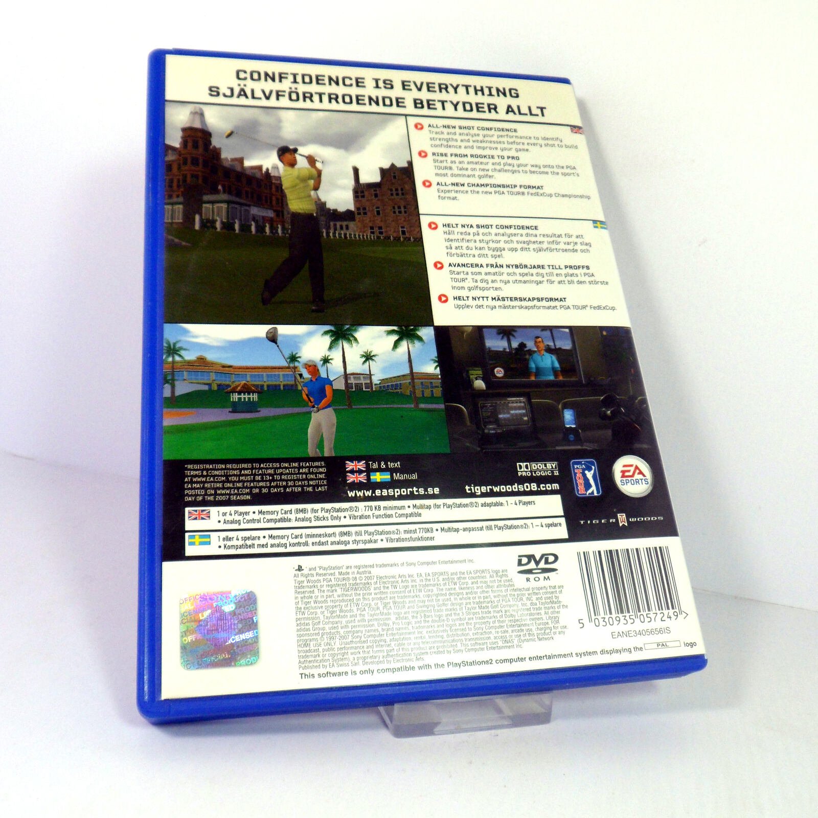 Tiger Woods PGA Tour 08 (SWEDISH PAL) (Sony PlayStation 2) - Image 3
