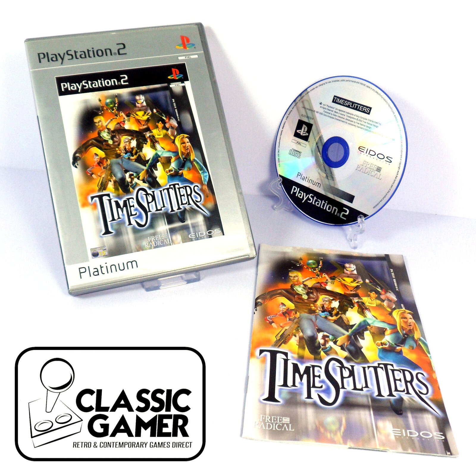 TimeSplitters (Platinum) (Sony PlayStation 2)