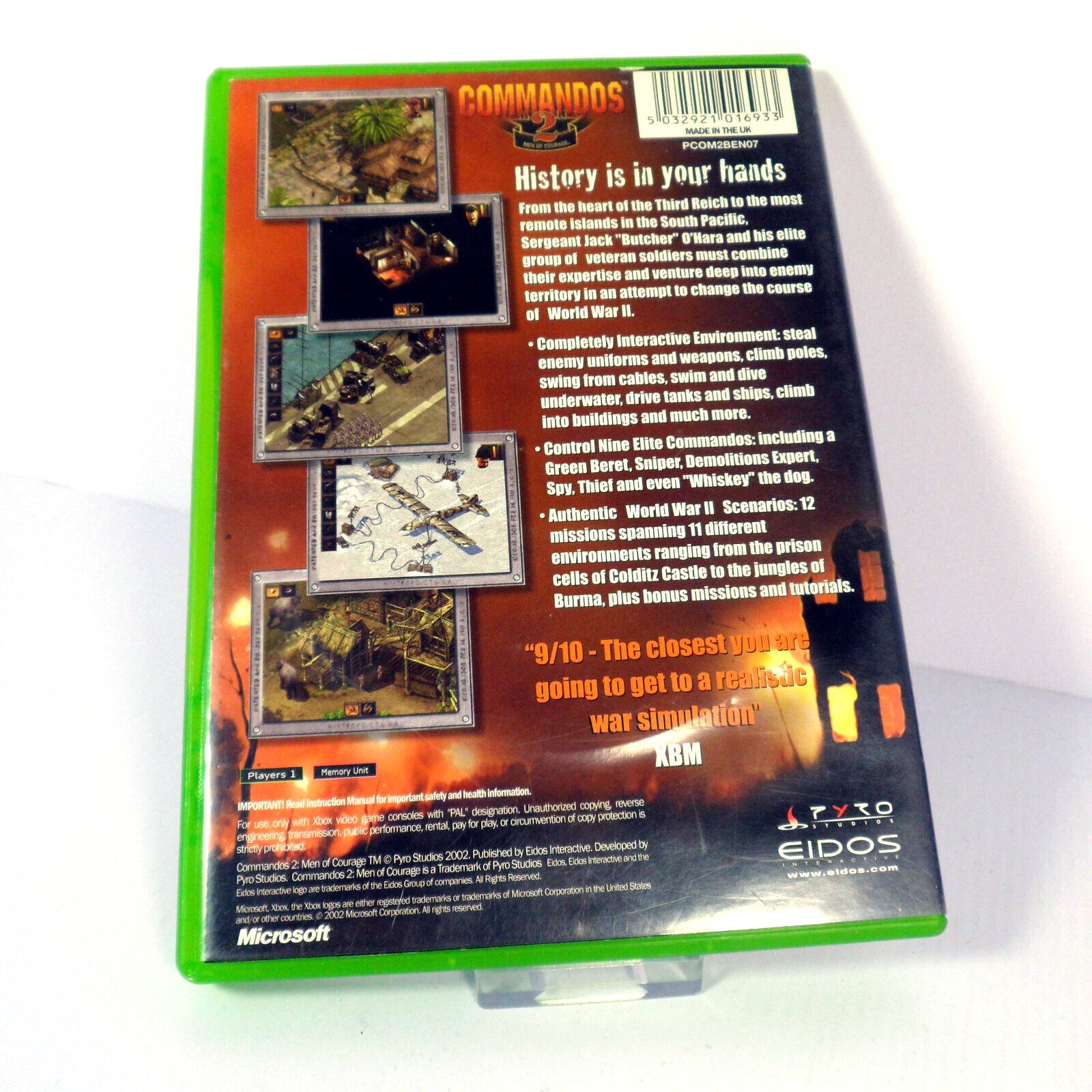 Commandos 2: Men of Courage (Microsoft Xbox) - Image 3