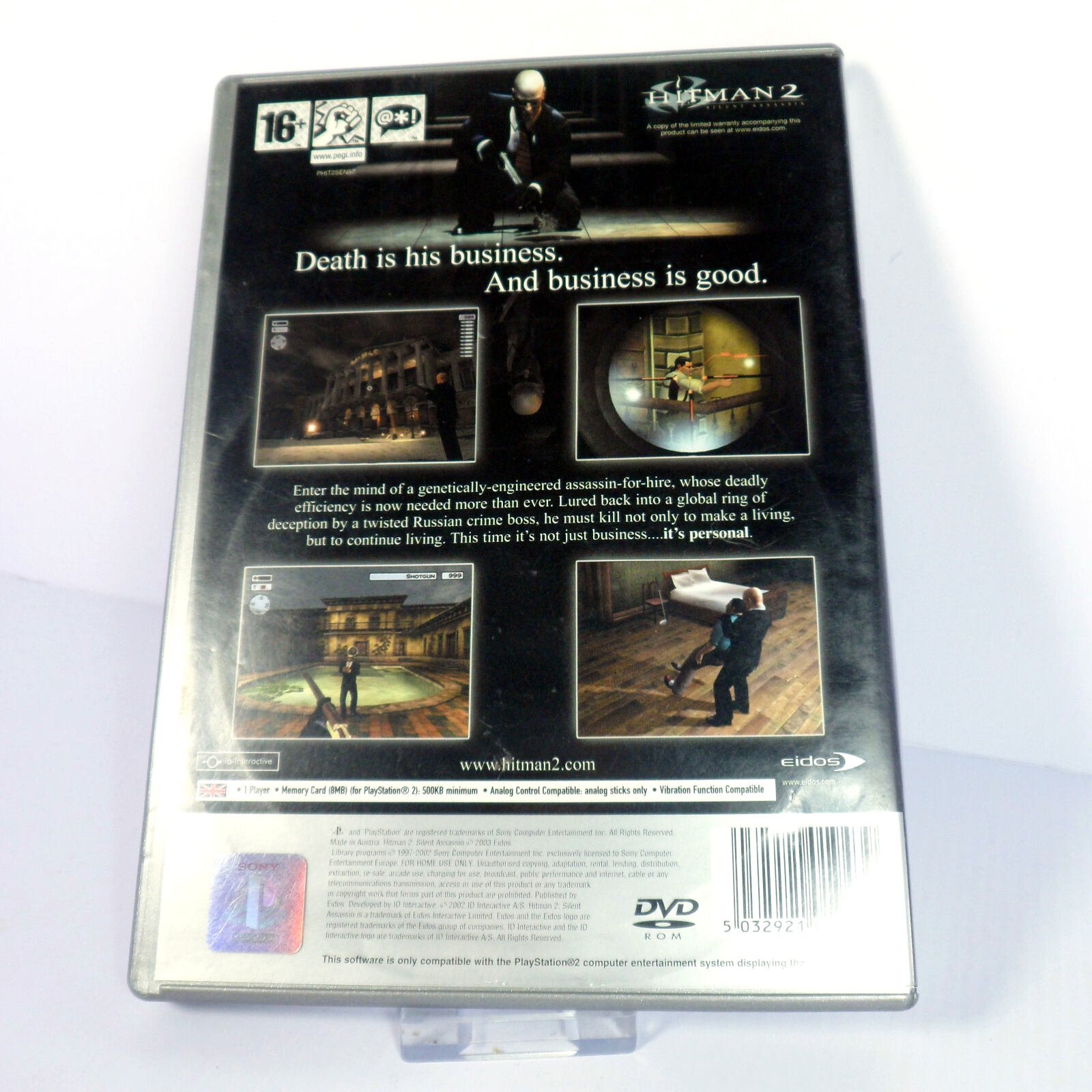 Hitman 2: Silent Assasin (Platinum) (Sony PlayStation 2) - Image 3