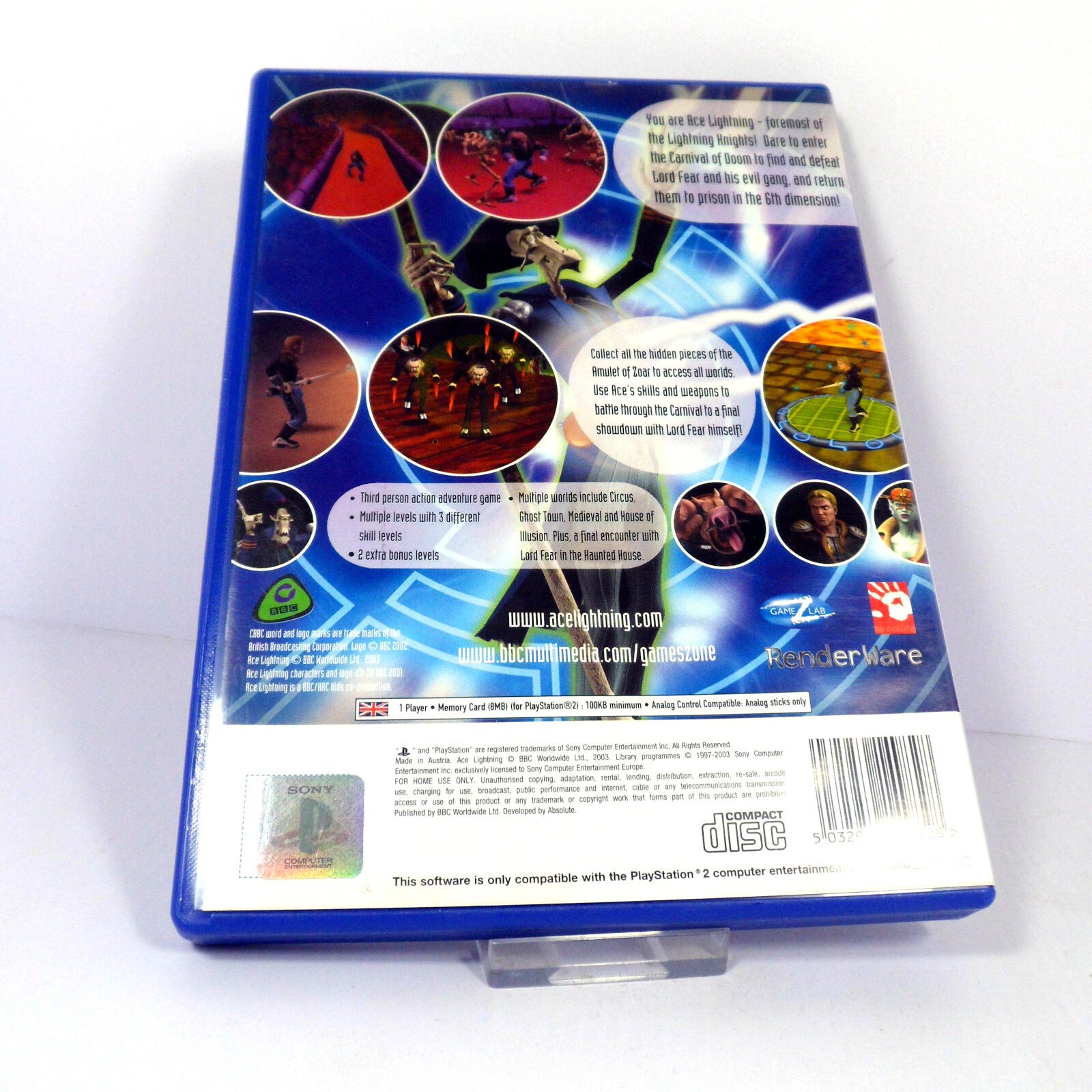 Ace Lightning (Sony PlayStation 2) - Image 3