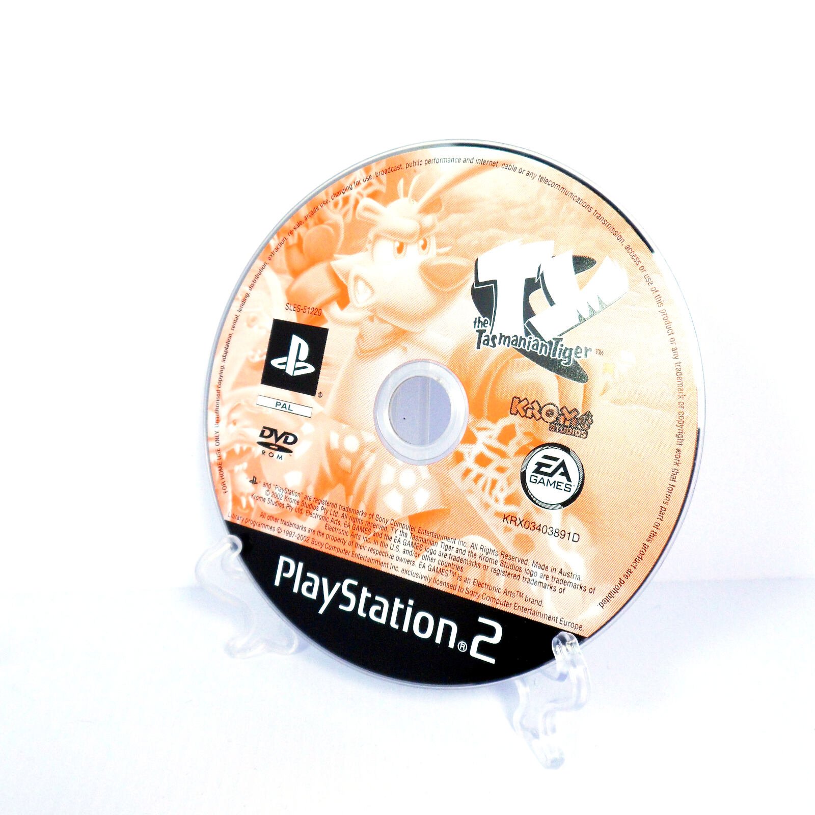 Ty The Tasmanian Tiger (Danish Manual) (Sony PlayStation 2) - Image 2