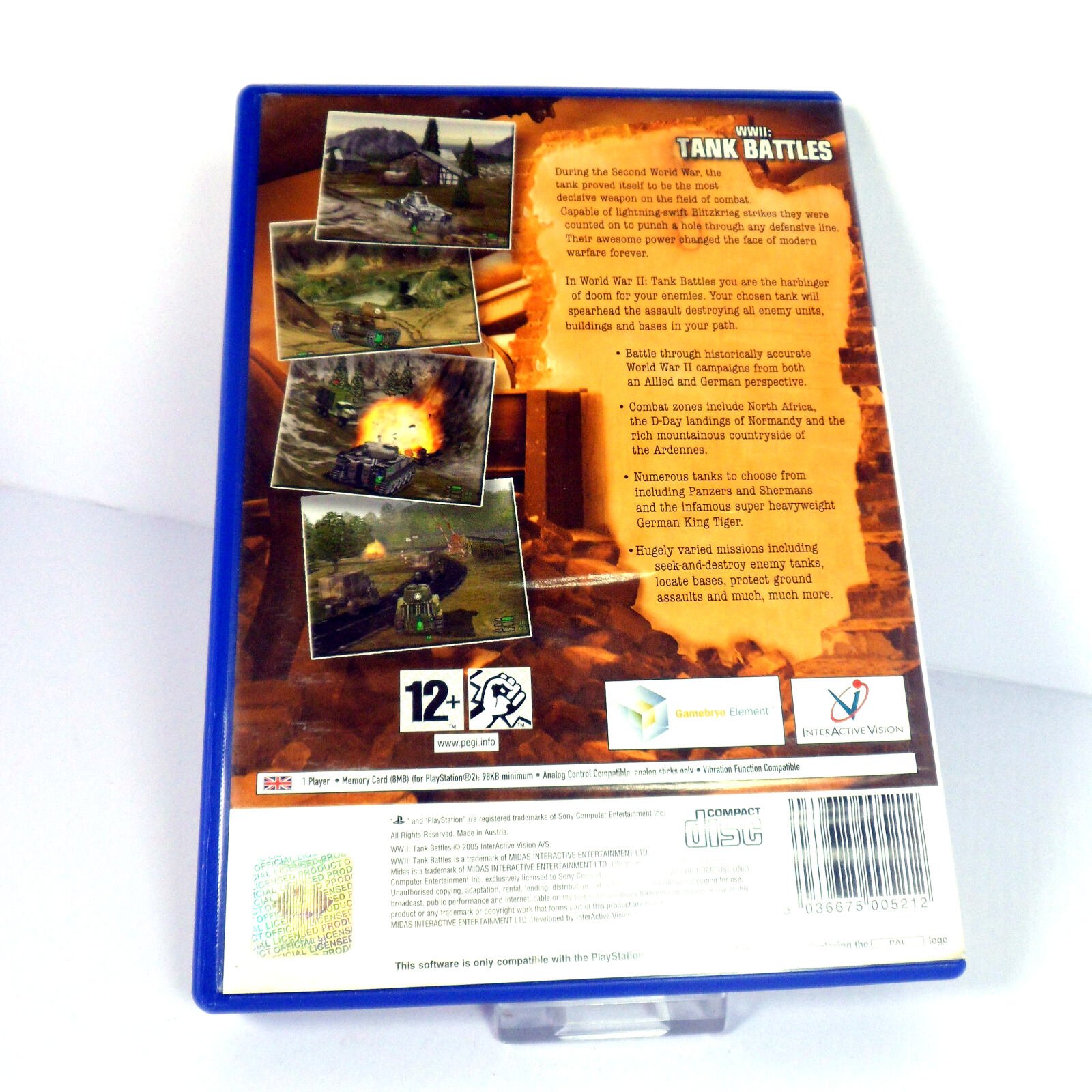 WWII: Tank Battles (Sony PlayStation 2) - Image 3