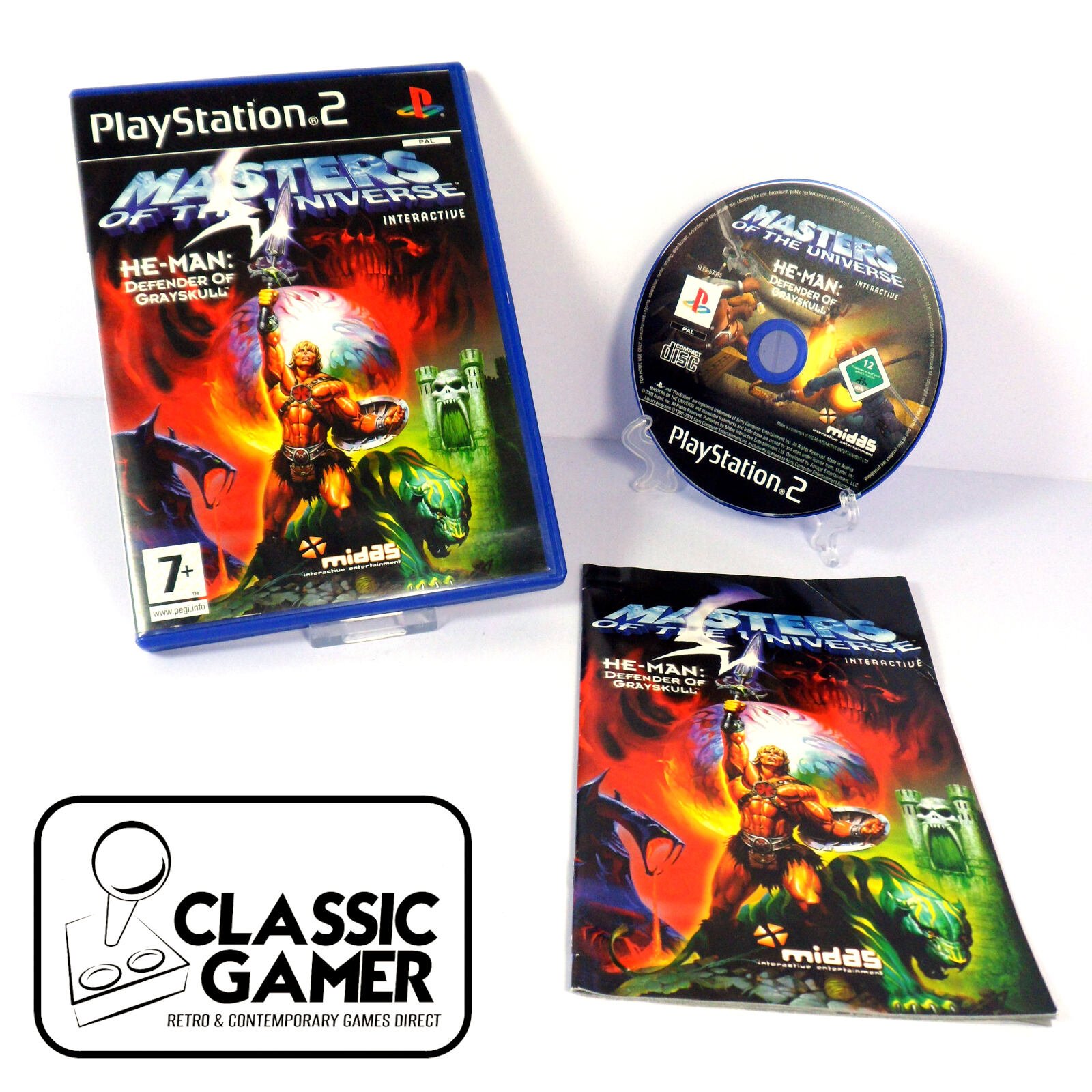 Masters of The Universe He-Man Defender of Grayskull (Sony PlayStation 2)