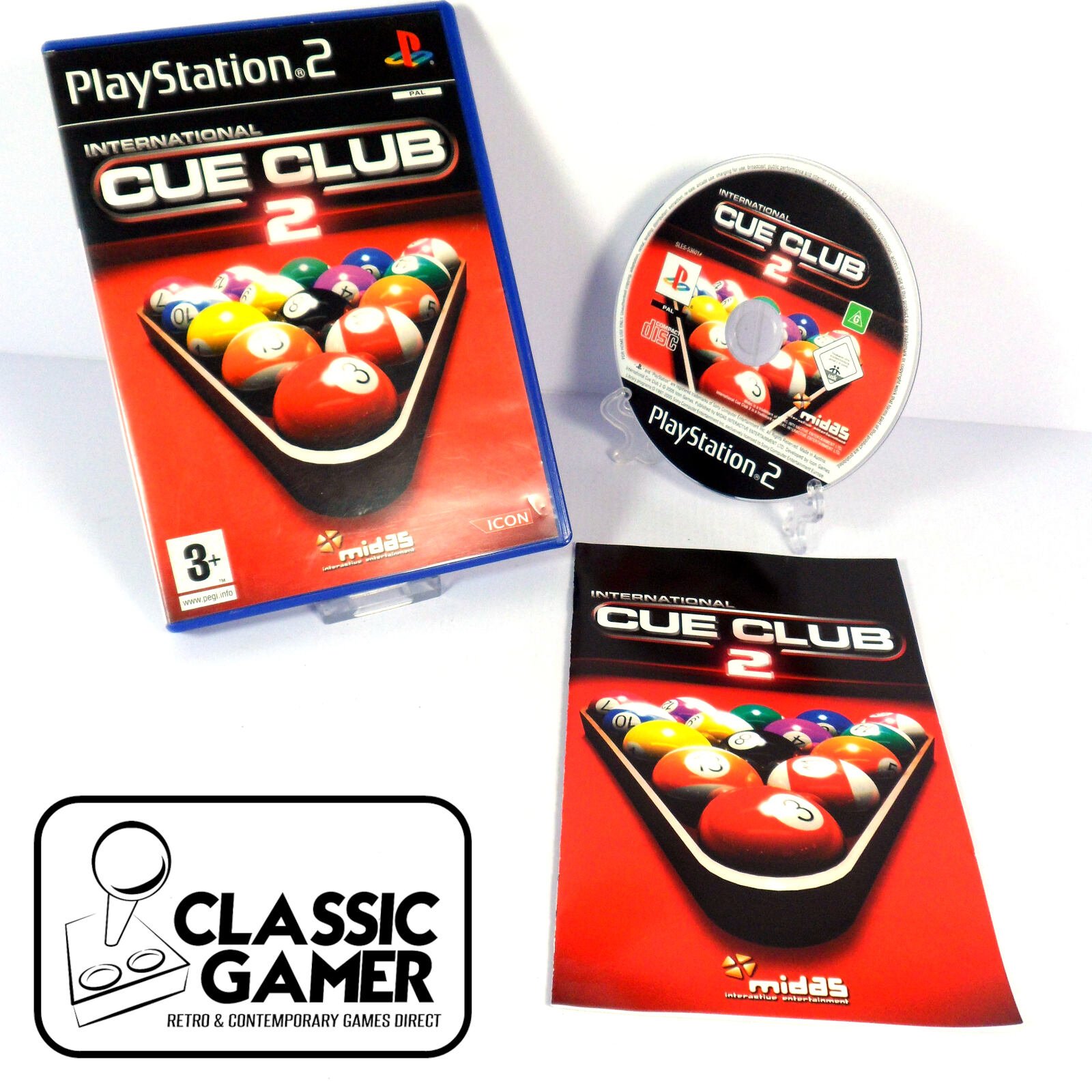 International Cue Club 2 (Sony PlayStation 2)