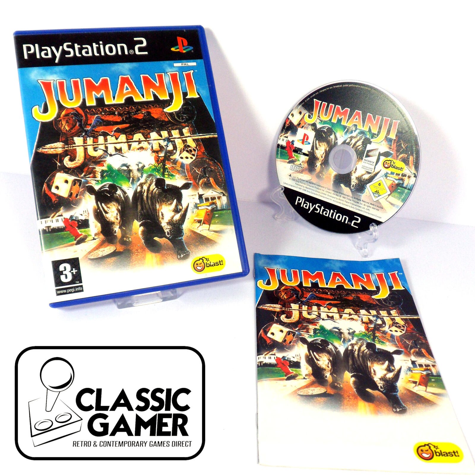 Jumanji (Sony PlayStation 2) - ClassicGamer: Classic & Retro Games for ...