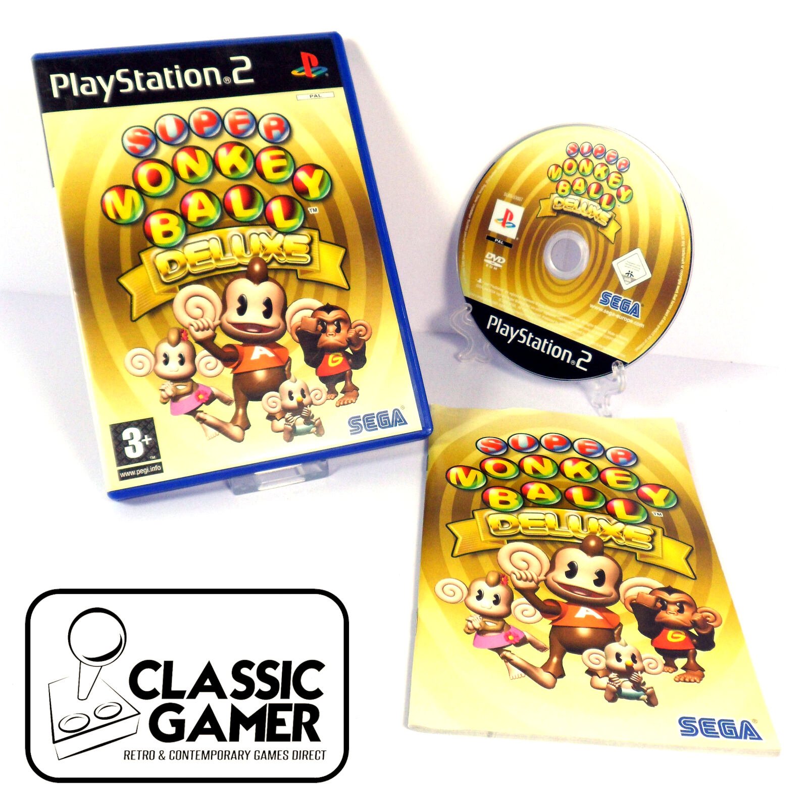 Super Monkey Ball Deluxe (Sony PlayStation 2)