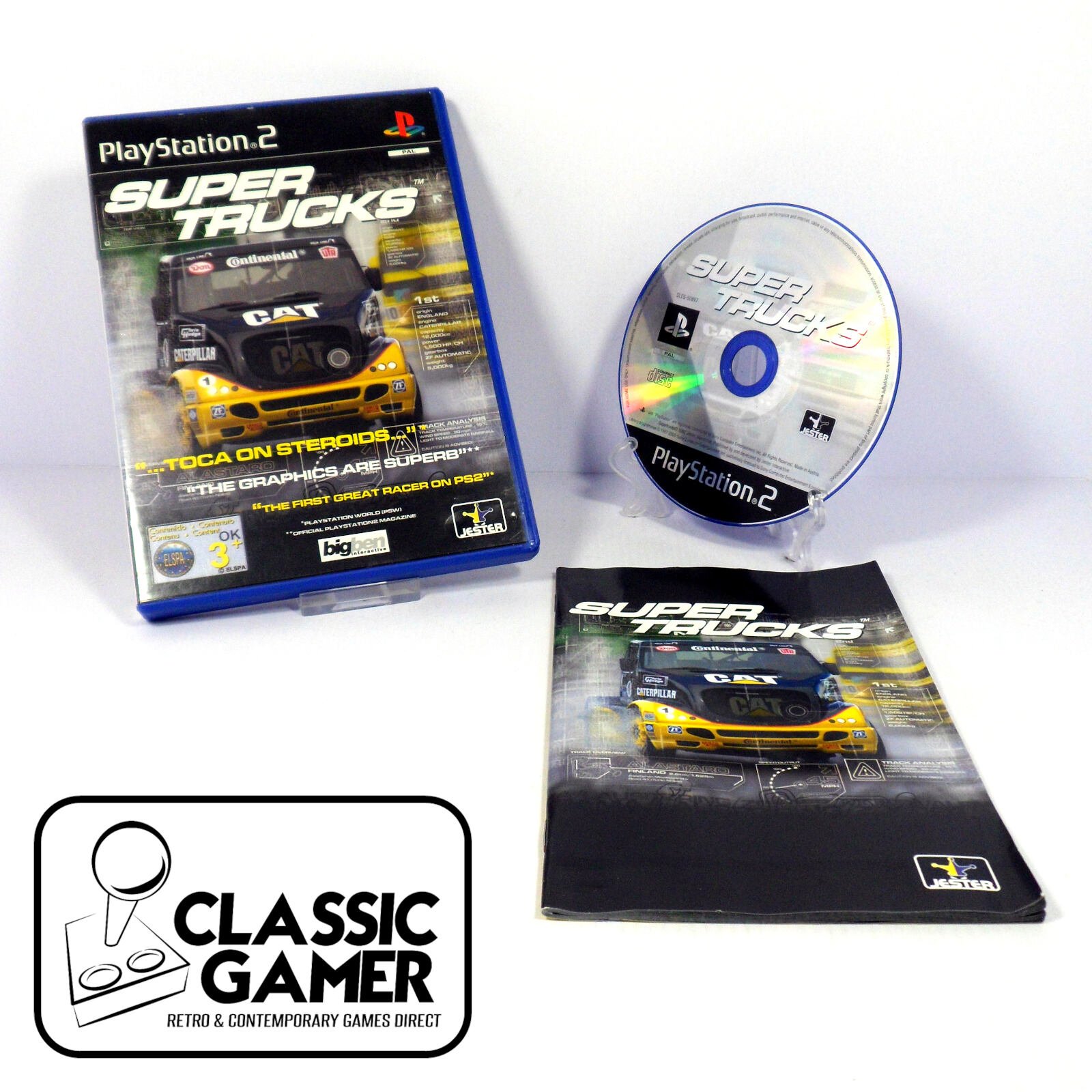 Super Trucks sur PlayStation 2 Super Trucks sur PlayStation 2
