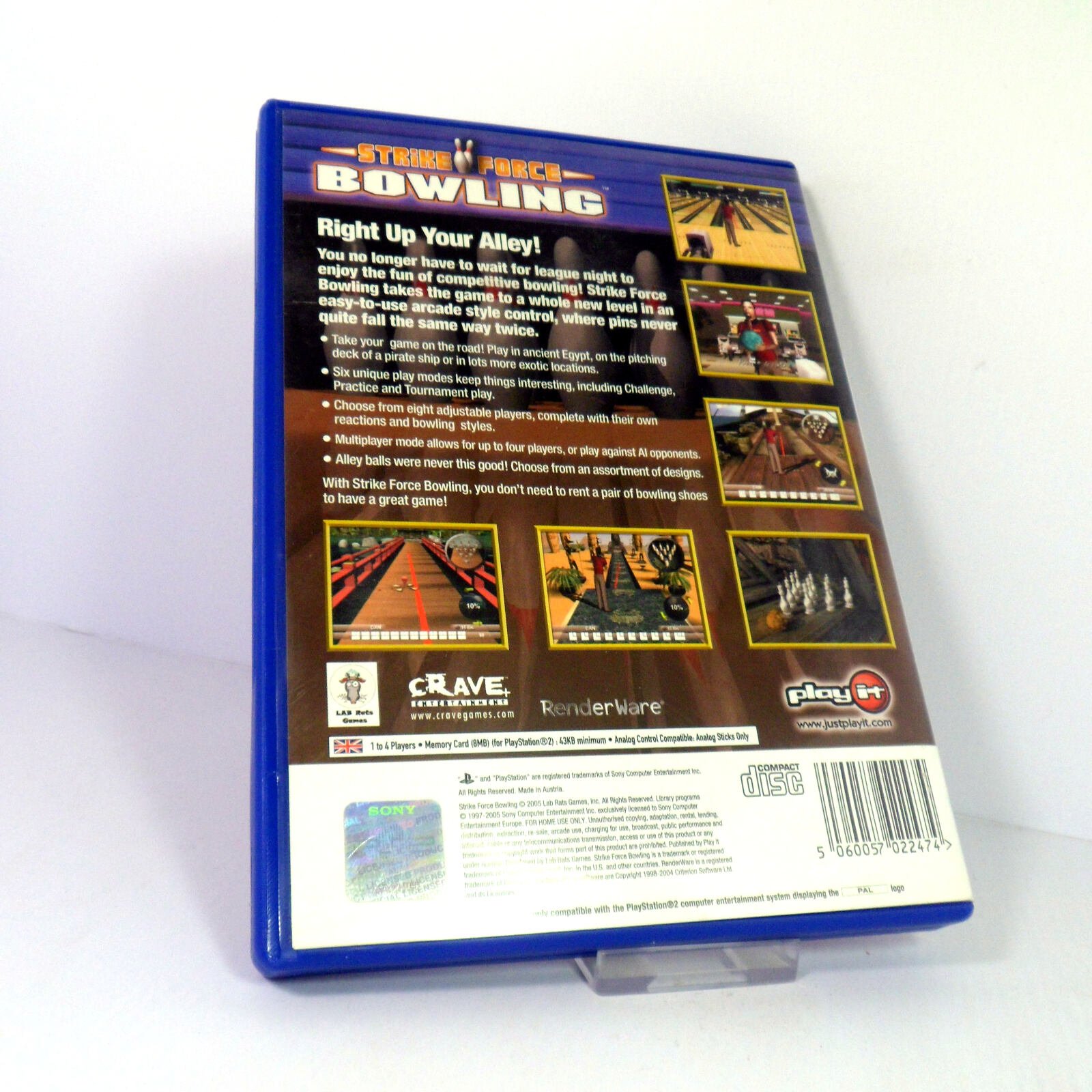 Strike Force Bowling (Sony PlayStation 2) - Image 3