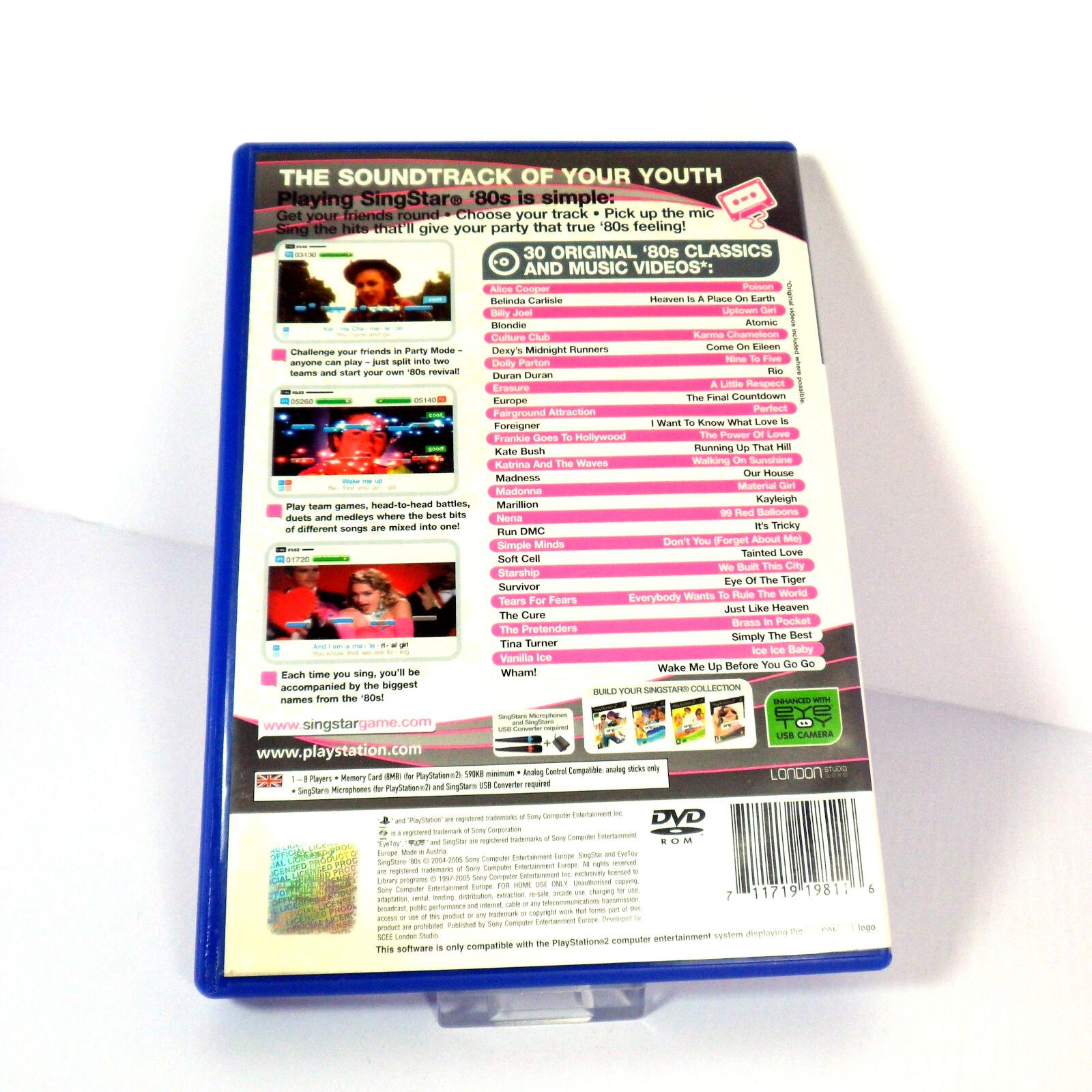 SingStar '80s (Sony PlayStation 2) - Image 3
