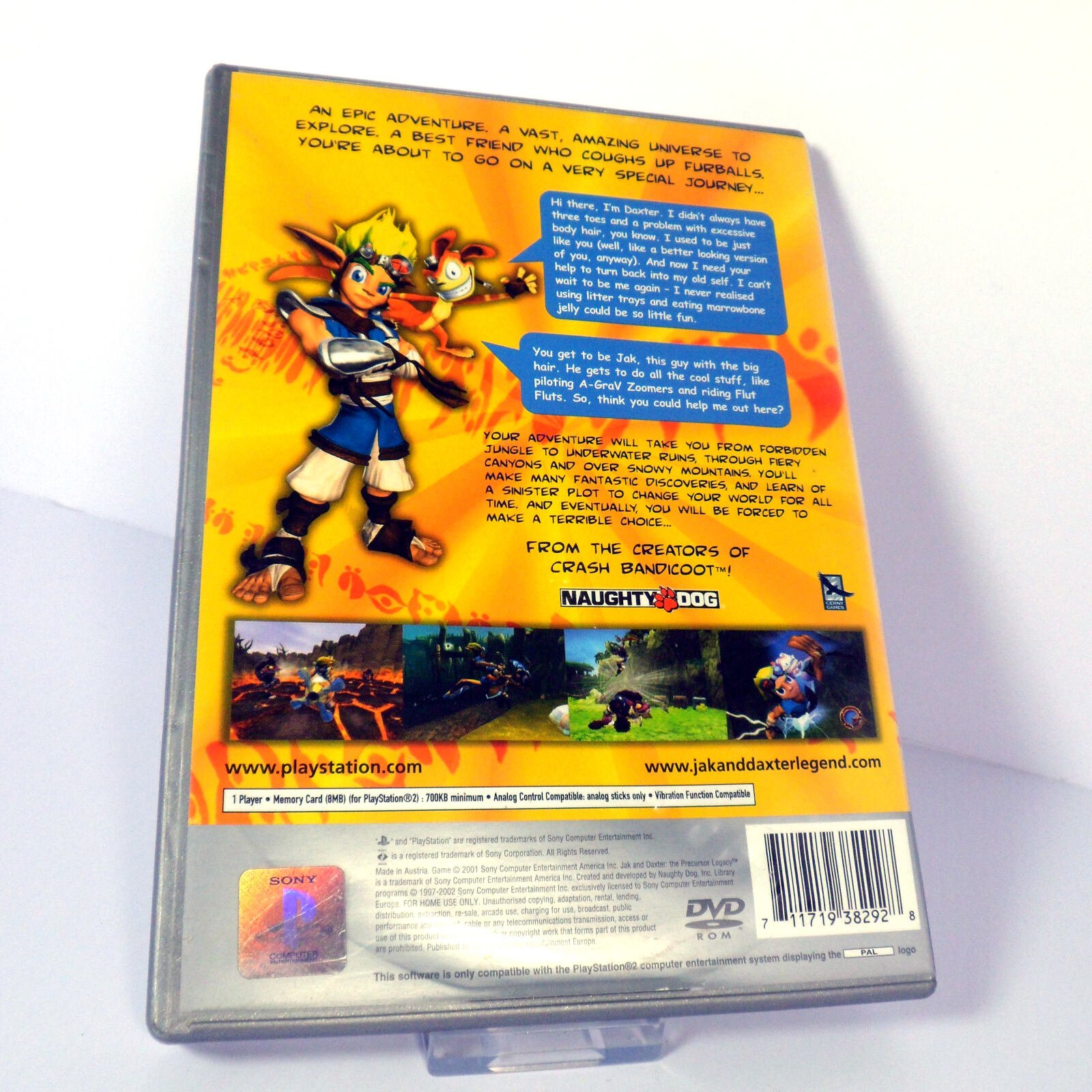 Jak & Daxter: The Precursor Legacy (Platinum) (Sony PlayStation 2) - Image 3