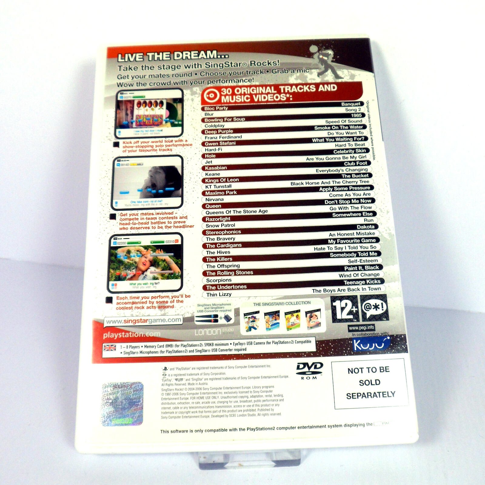 SingStar Rocks! (Sony PlayStation 2) - Image 3