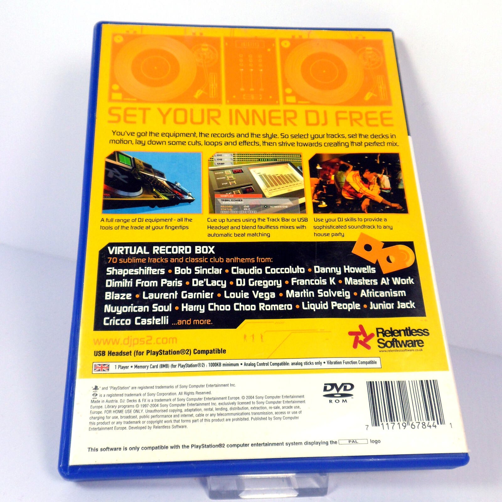 DJ: Decks & FX House Edition (Sony PlayStation 2) - Image 3