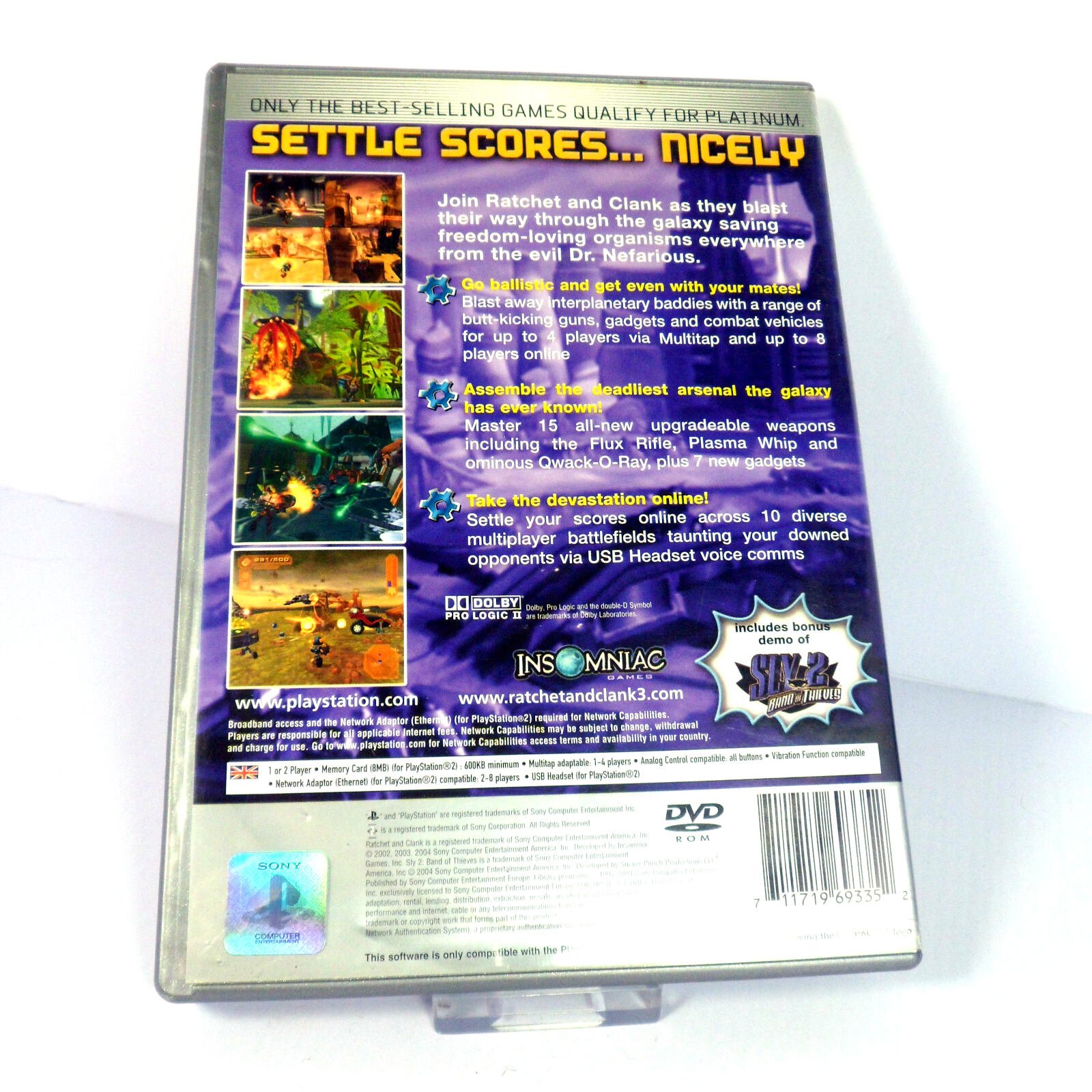 Ratchet & Clank 3 (Platinum) (Sony PlayStation 2) - Image 3