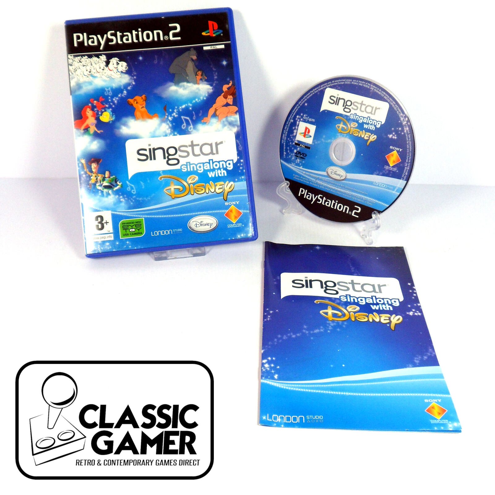 SingStar Singalong With Disney (Sony PlayStation 2)