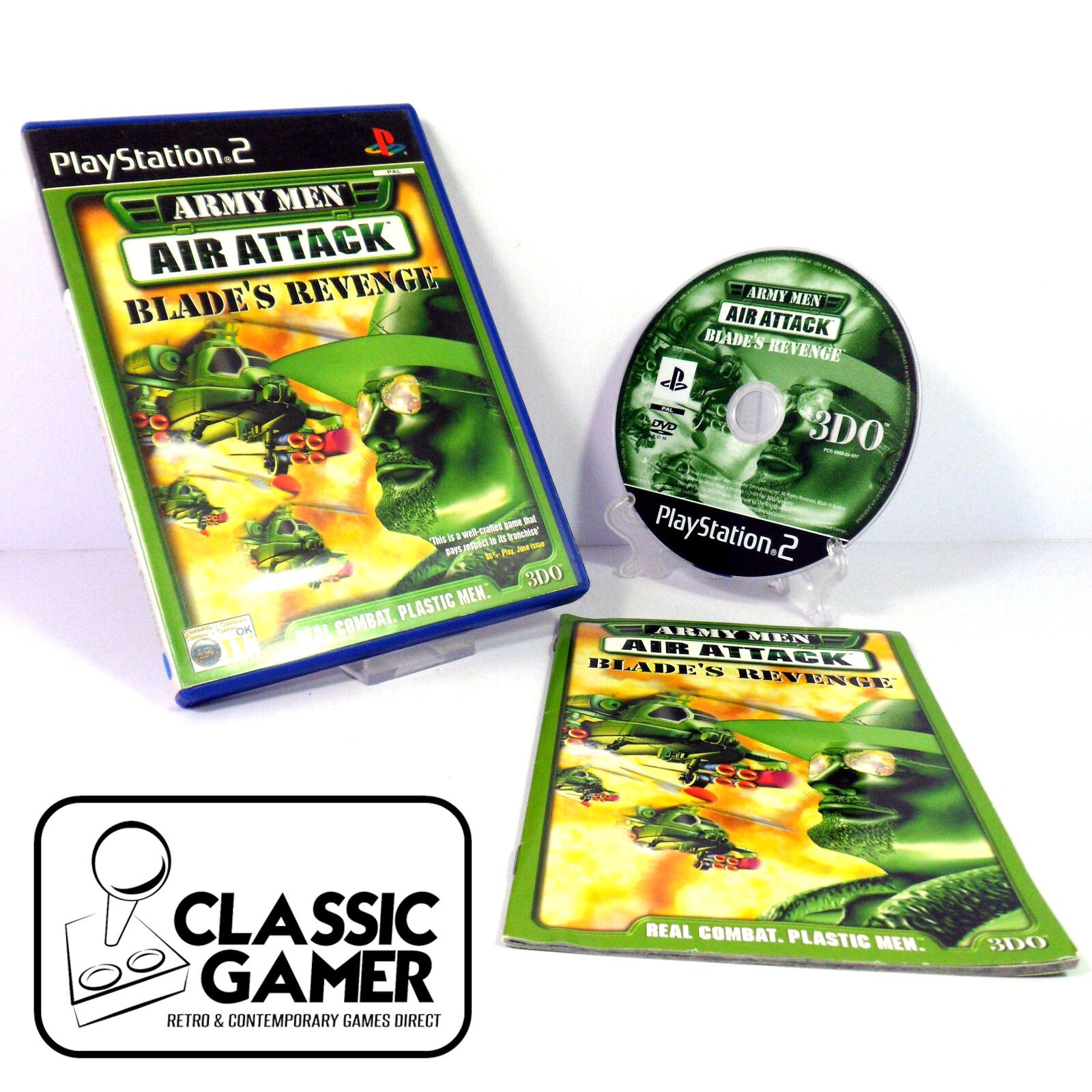 Army Men Air Attack: Blade's Revenge (Sony PlayStation 2)