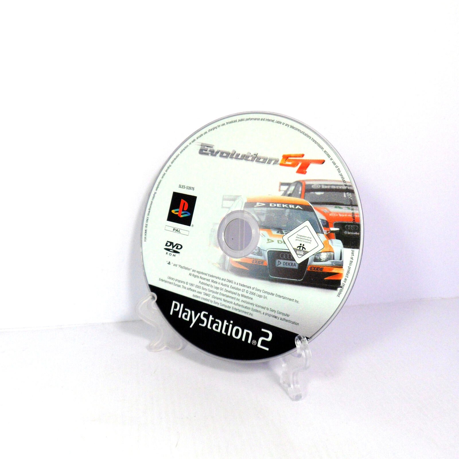 Evolution GT – Jeu Course PS2 – Version PAL – En Boîte Complet – Bon État Fonctionnel