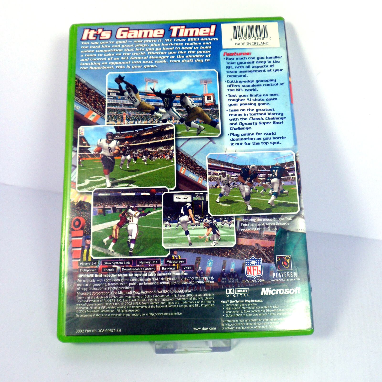 NFL Fever 2003 (Microsoft Xbox) - Image 3
