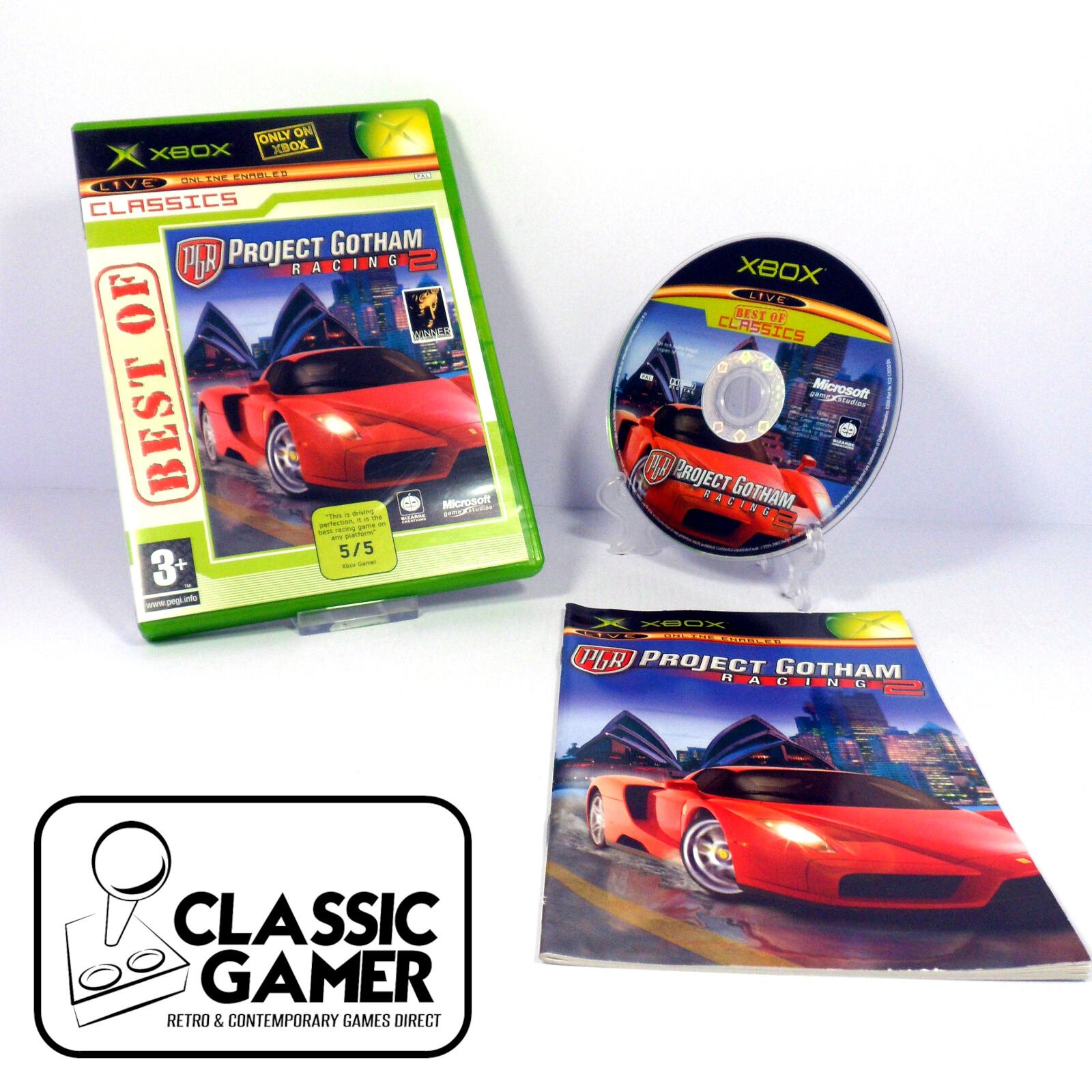 Project Gotham Racing 2 (Best of Classics) (Microsoft Xbox)