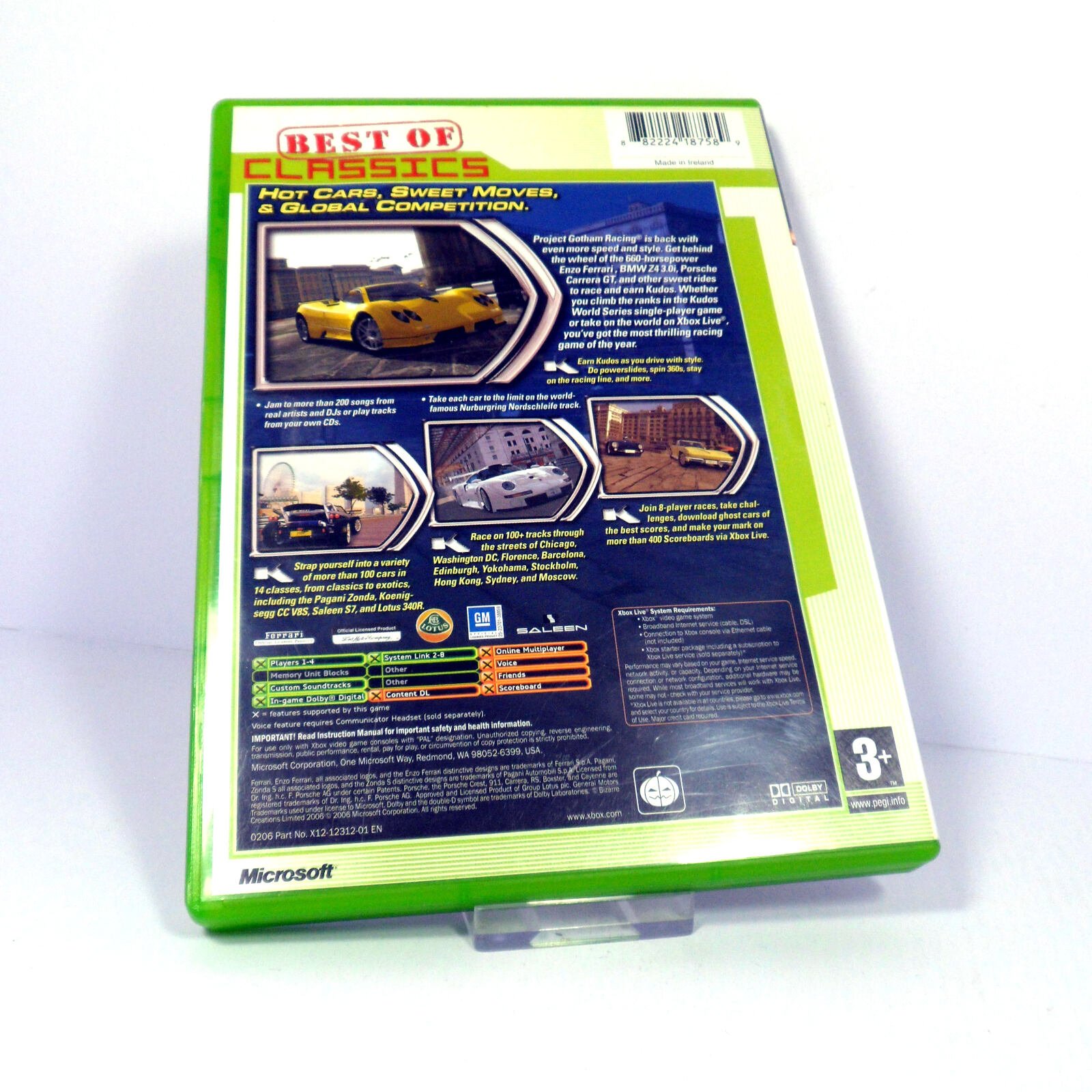Project Gotham Racing 2 (Best of Classics) (Microsoft Xbox) - Image 3
