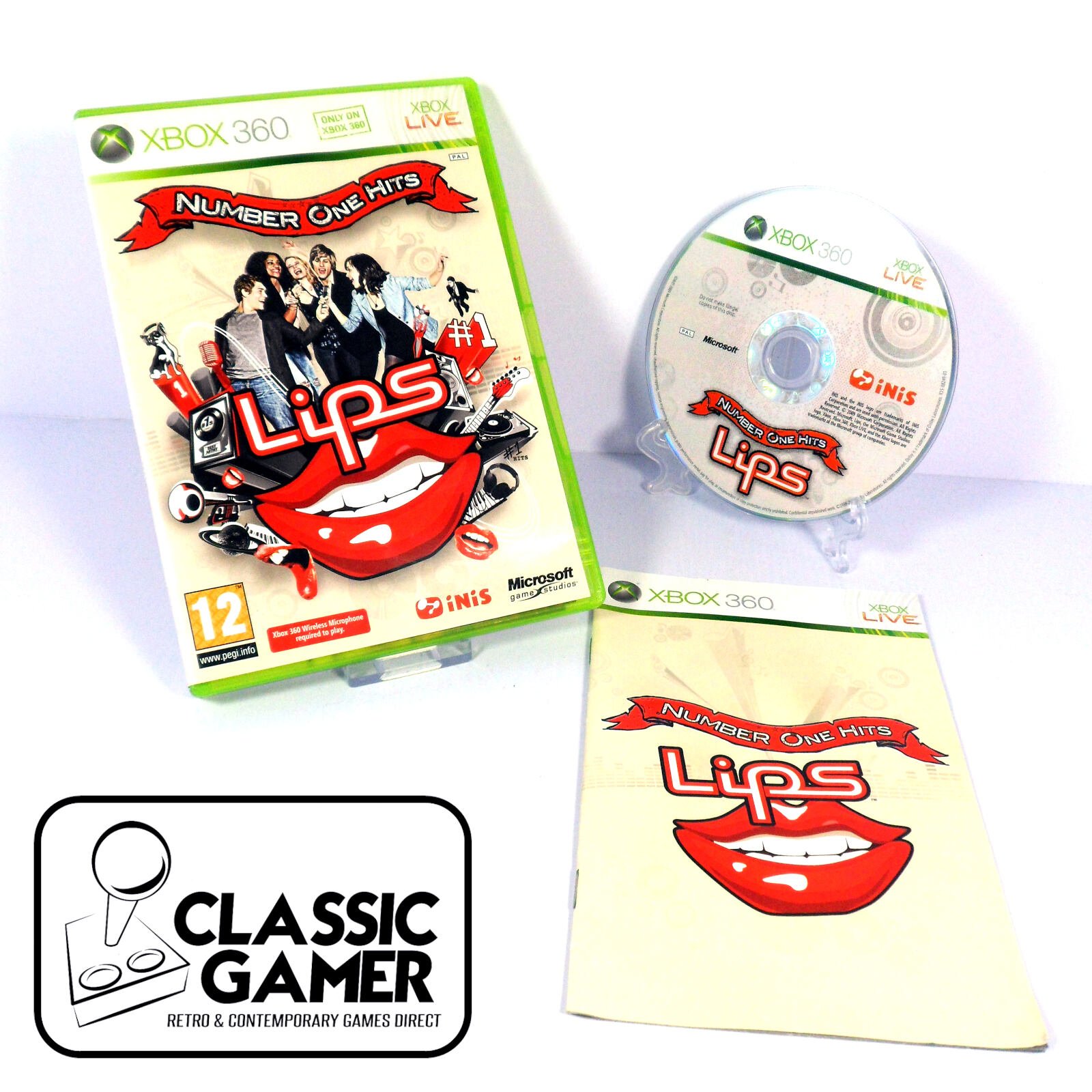 Lips: Number One Hits (Microsoft Xbox 360)