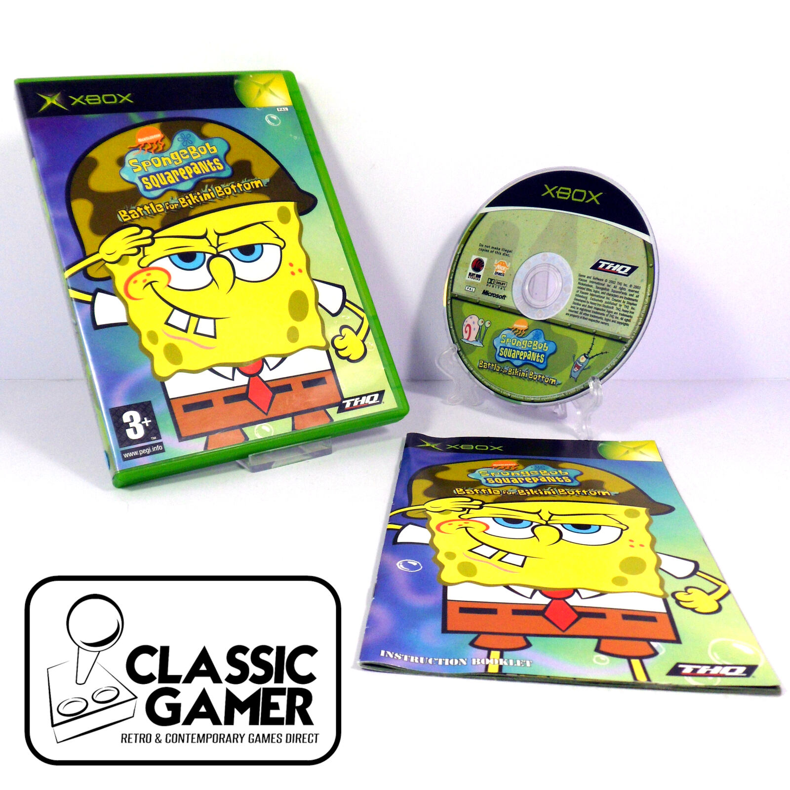 SpongeBob SquarePants: Battle for Bikini Bottom (Microsoft Xbox ...