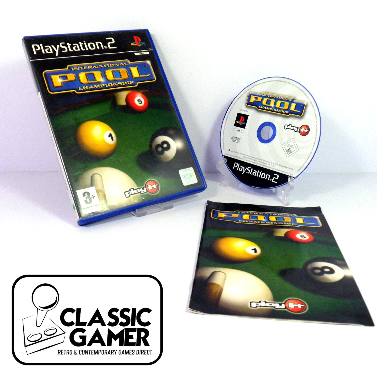 Pool Ps2 International Pool Championship (Sony PlayStation 2) - ClassicGamer ...