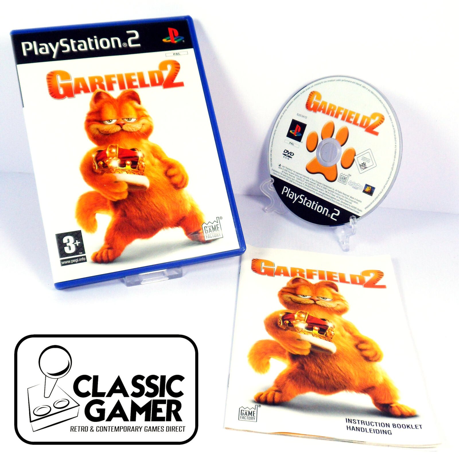 Garfield 2 (Sony PlayStation 2) - ClassicGamer: Classic & Retro Games ...