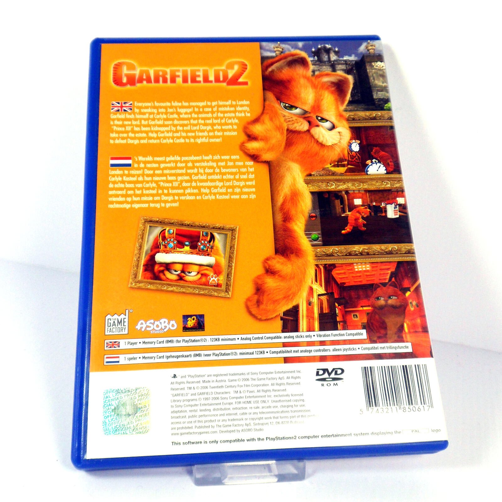 Garfield 2 (Sony PlayStation 2) - ClassicGamer: Classic & Retro Games ...