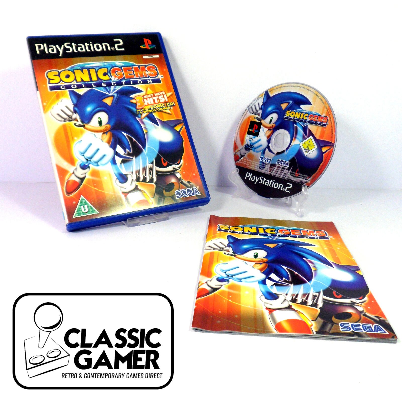 Sonic Gems Collection (Sony PlayStation 2)