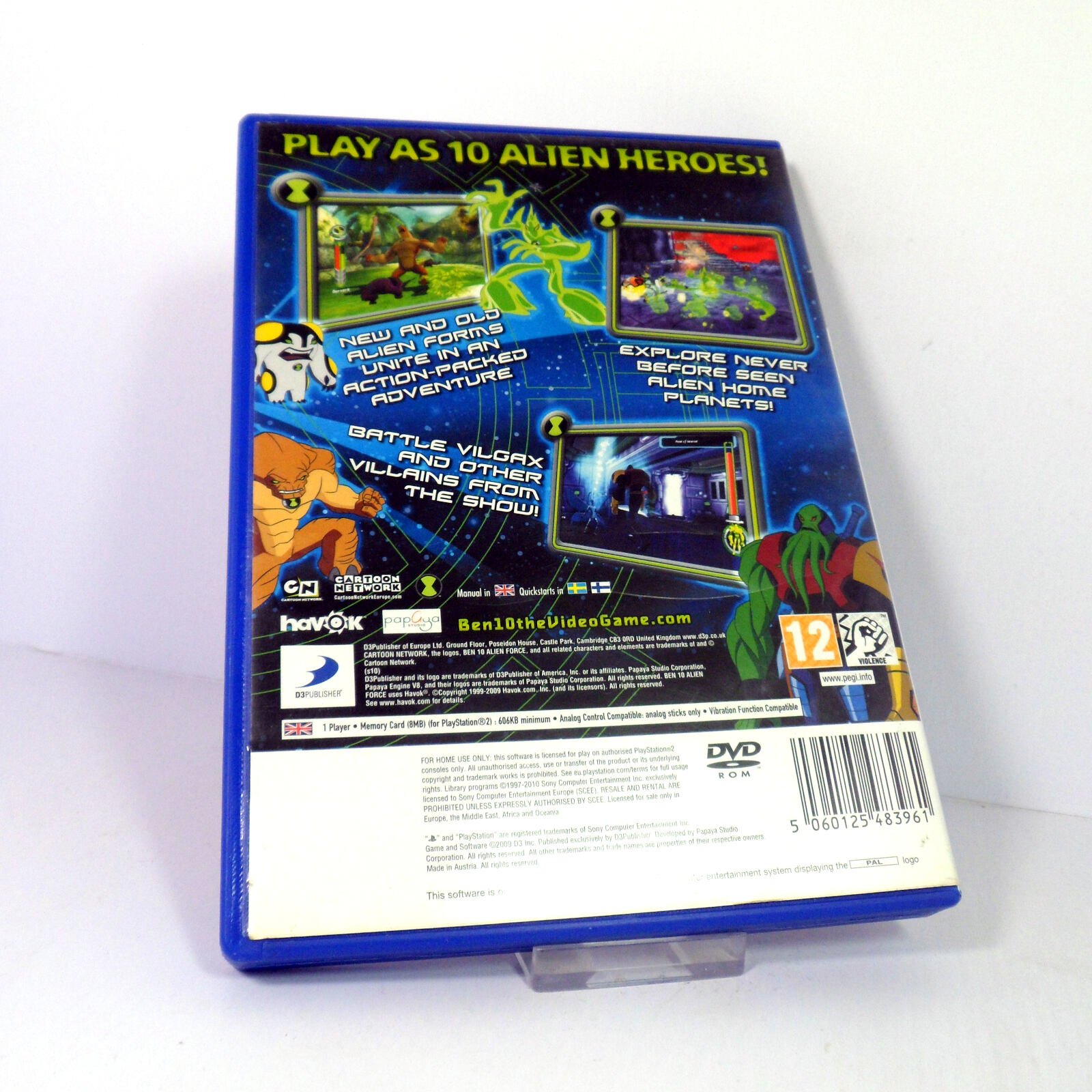 Ben 10 Alien Force Vilgax Attacks (Sony PlayStation 2) - Image 3