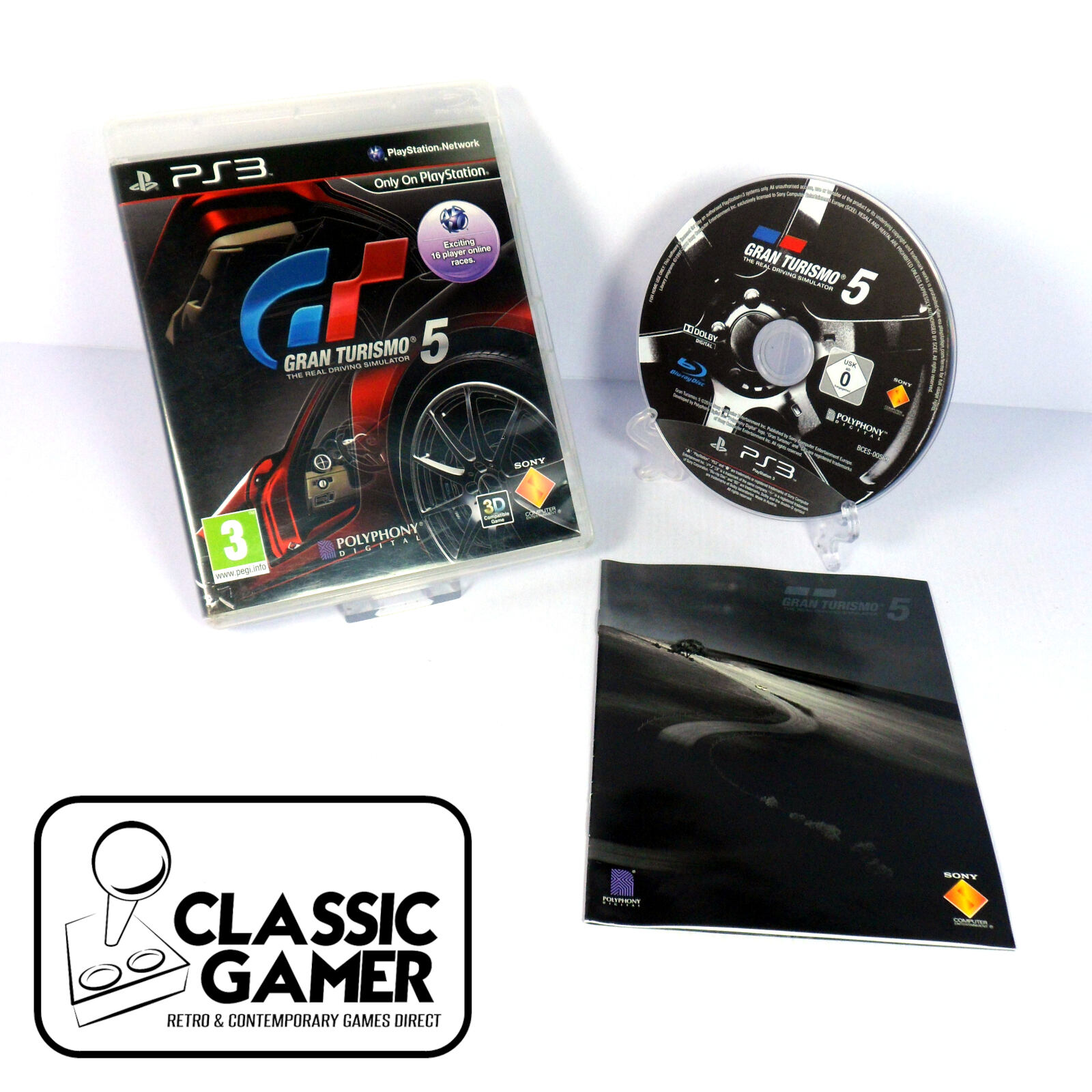 Gran Turismo 5 (Sony PlayStation 3) - ClassicGamer: Classic & Retro Games  for Sale in the UK