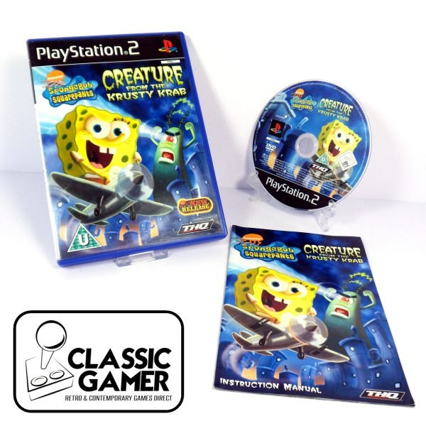 SpongeBob SquarePants: Creature From The Krusty Krab (Sony PlayStation 2)