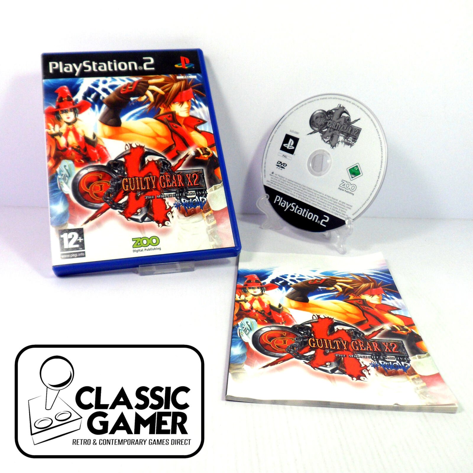 Jeu Guilty Gear X2 Pour PlayStation 2 - Version PAL FR, Sans Notice - État Correct